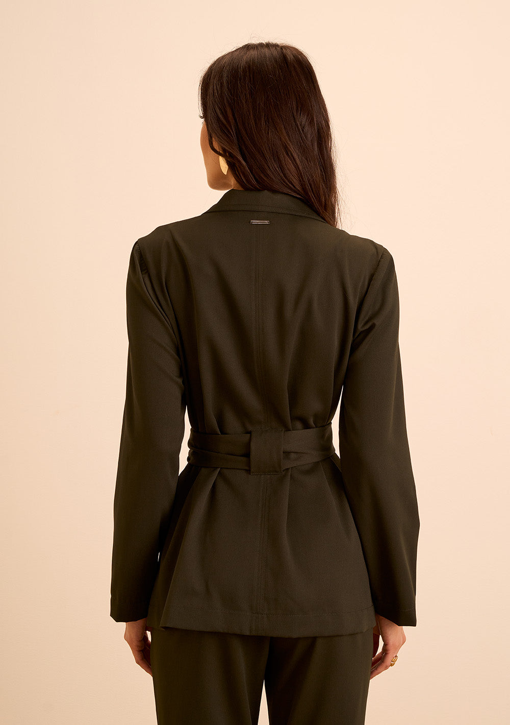 Blazer Suelto Mangas Largas
