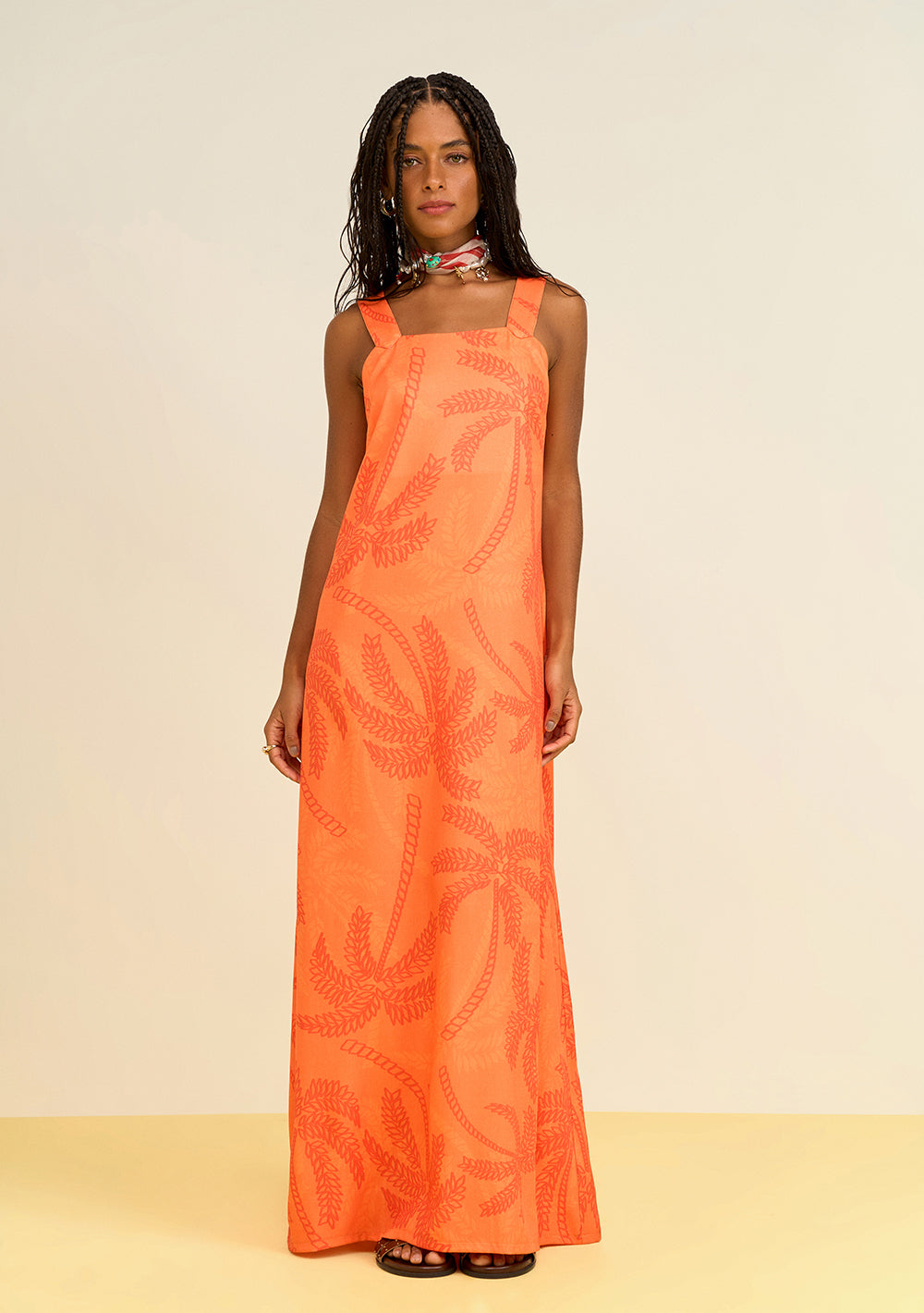 Vestido Suelto Con Tirante