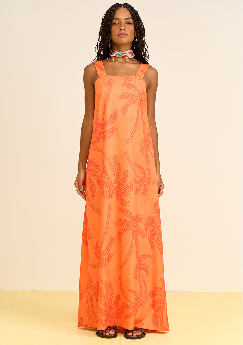 Vestido Suelto Con Tirante