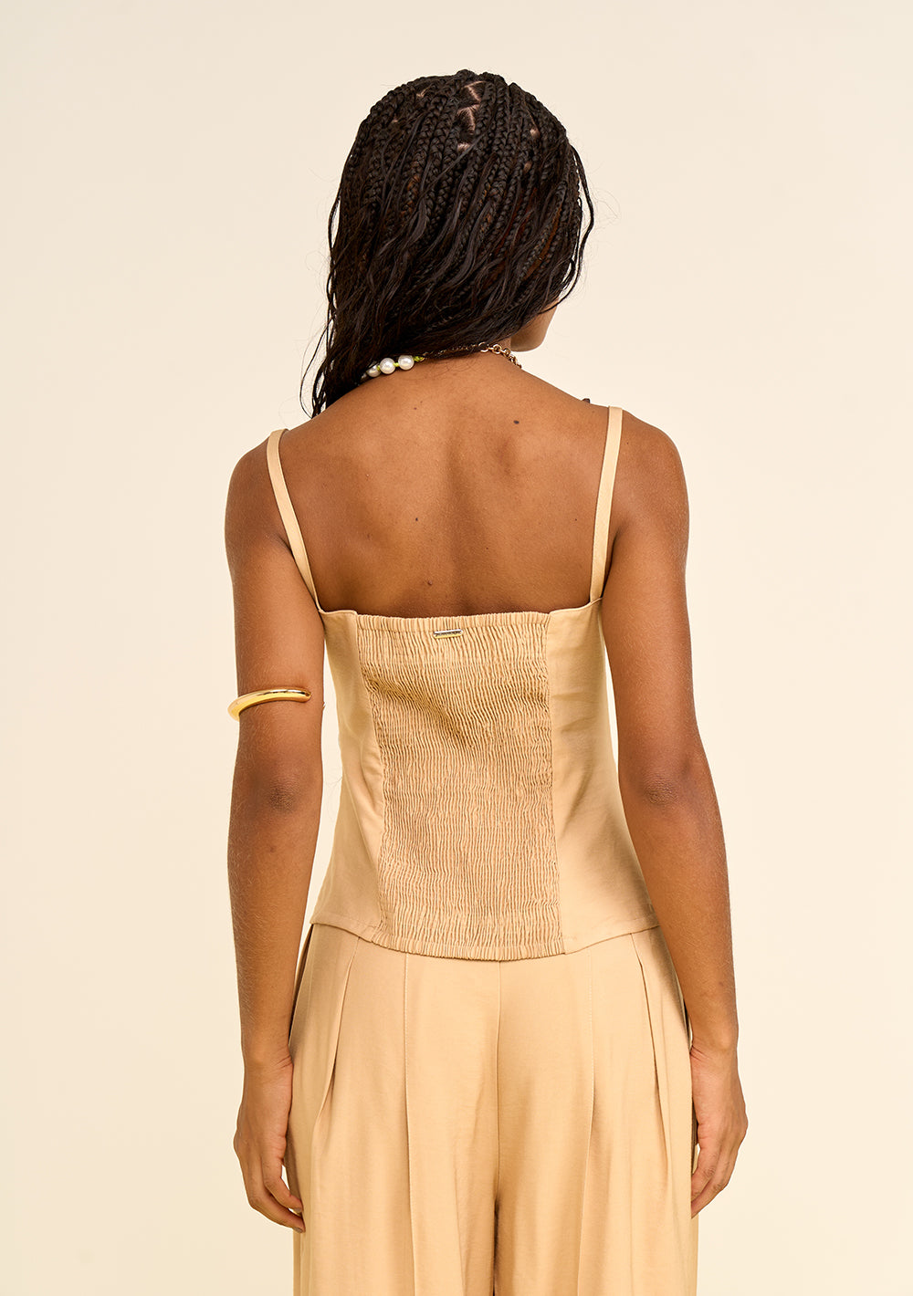 Camisilla Al Cuerpo Escote Cuadrado Cropped