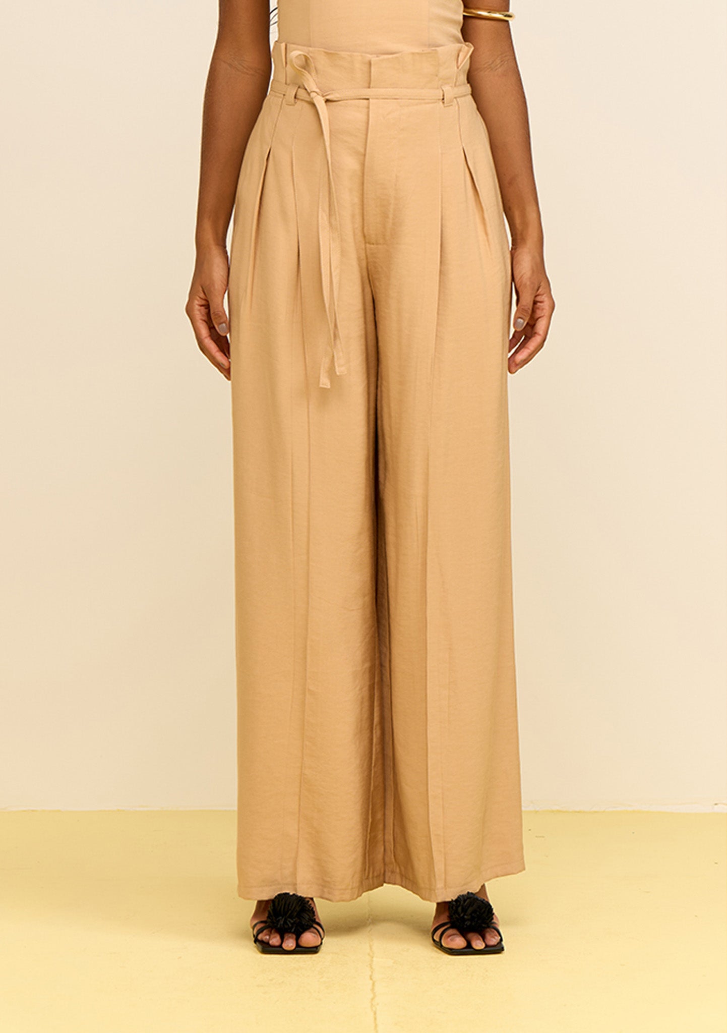 Pantalón Pantalona Tiro Alto