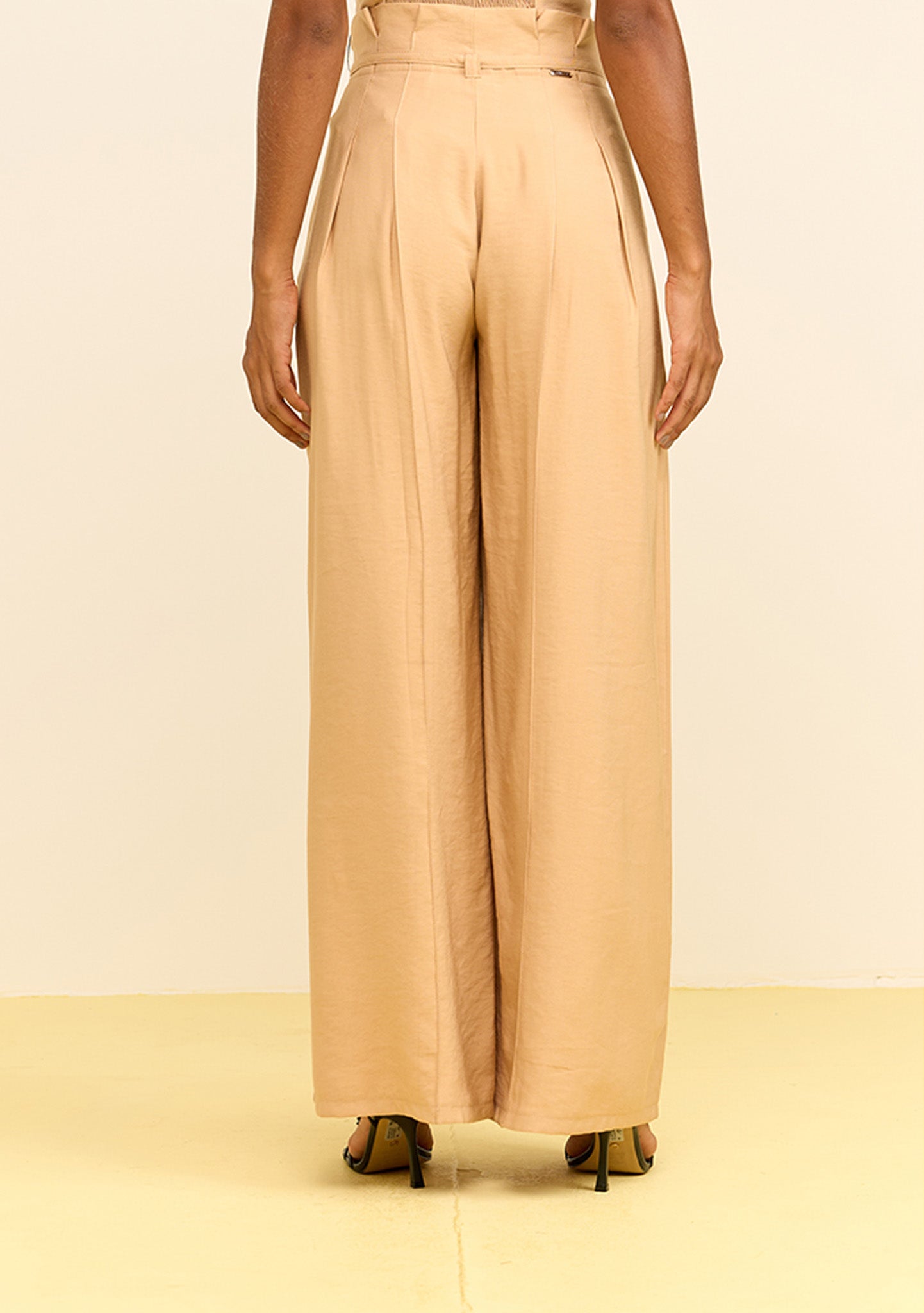 Pantalón Pantalona Tiro Alto
