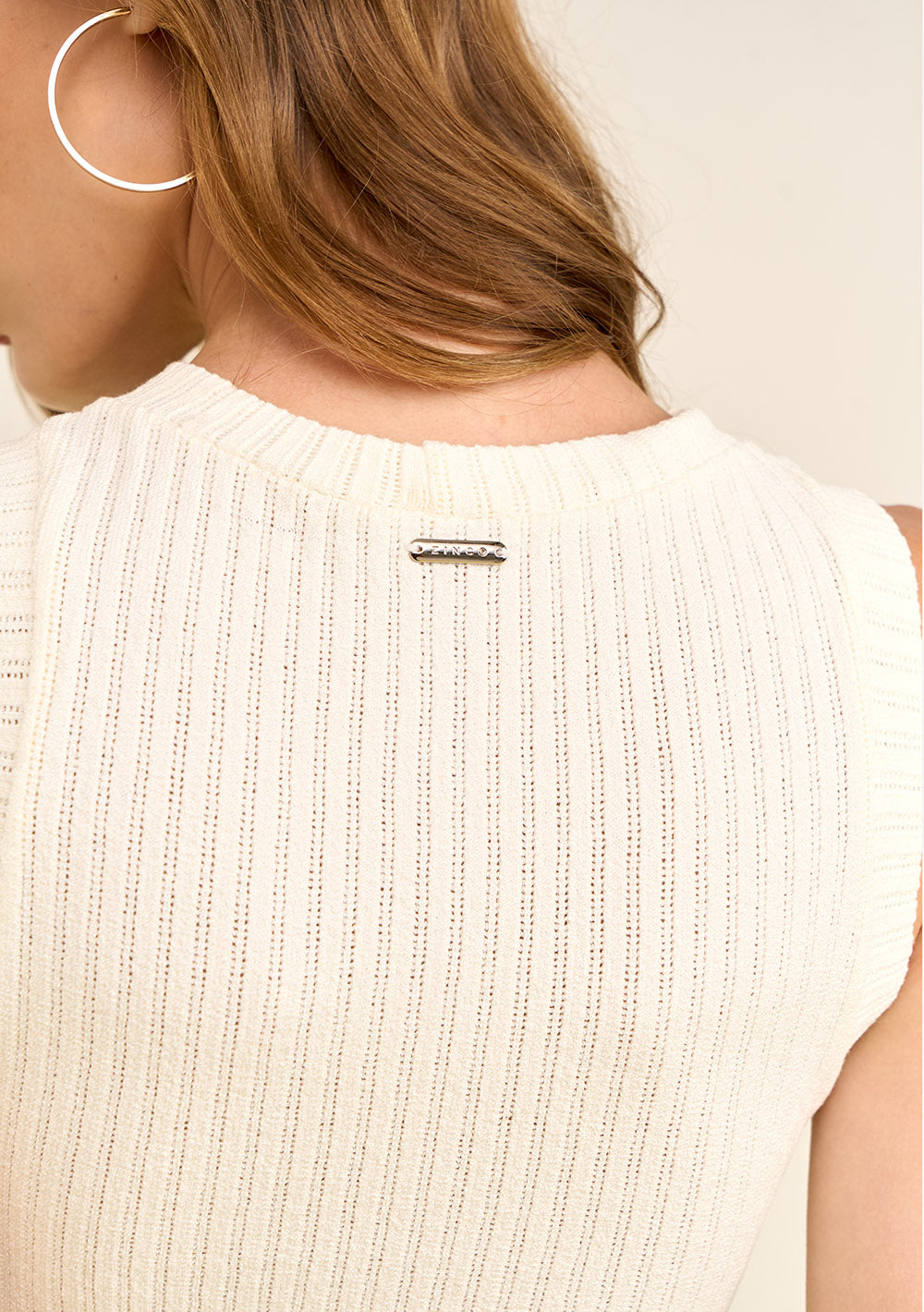 Camisilla Suelta Escote Redondo Cropped