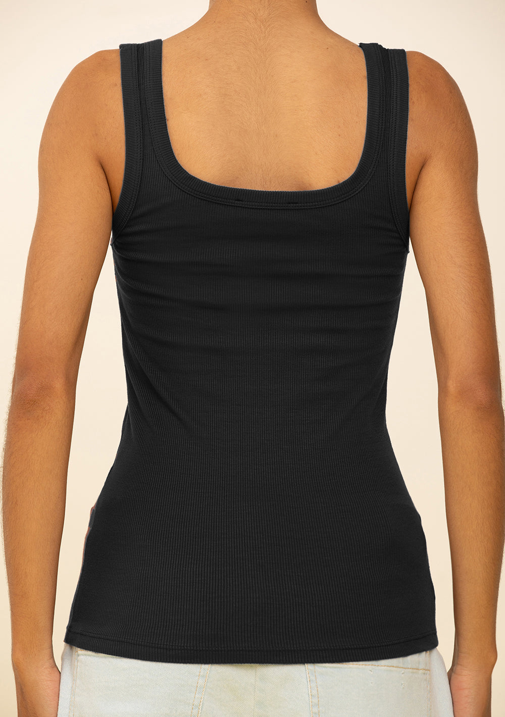 Camisilla Ajustada Escote Redondo
