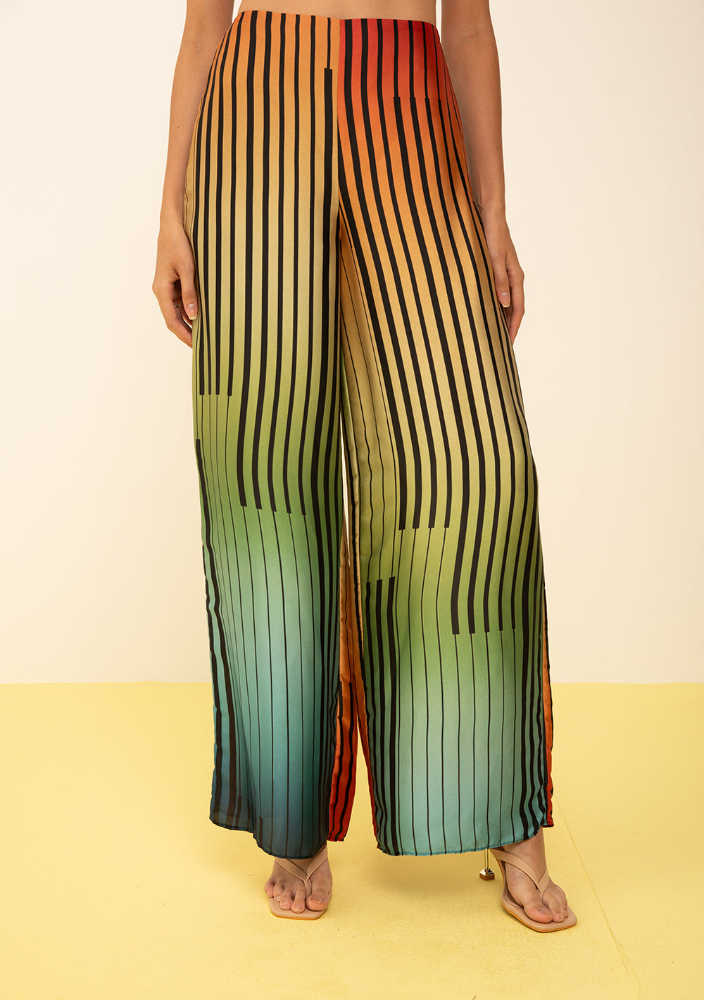 Pantalón Palazzo Tiro Alto