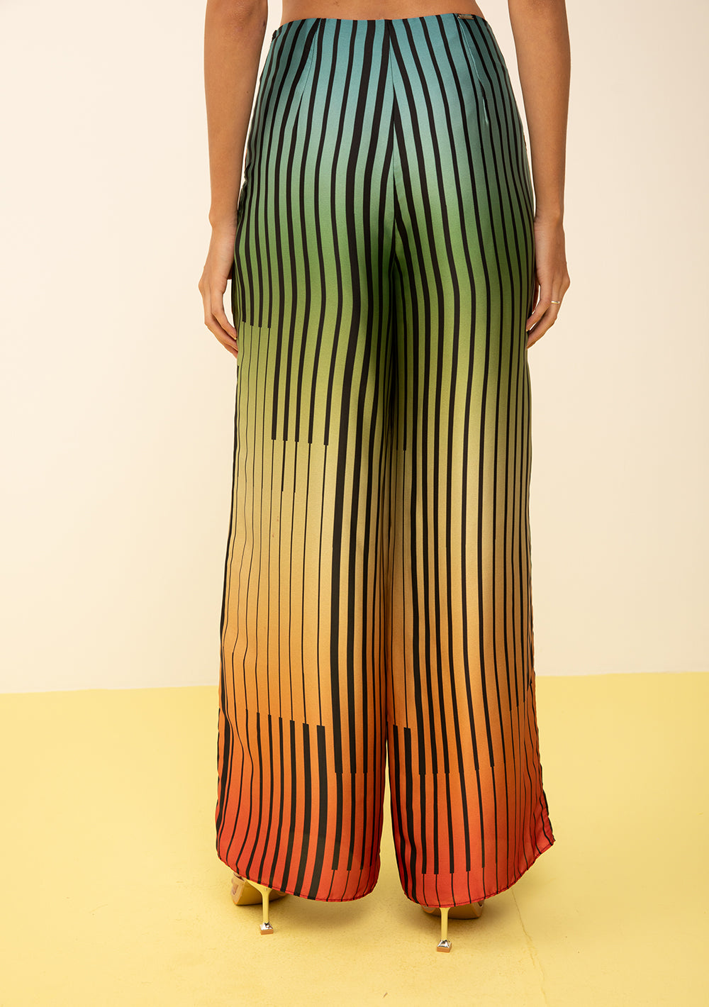 Pantalón Palazzo Tiro Alto