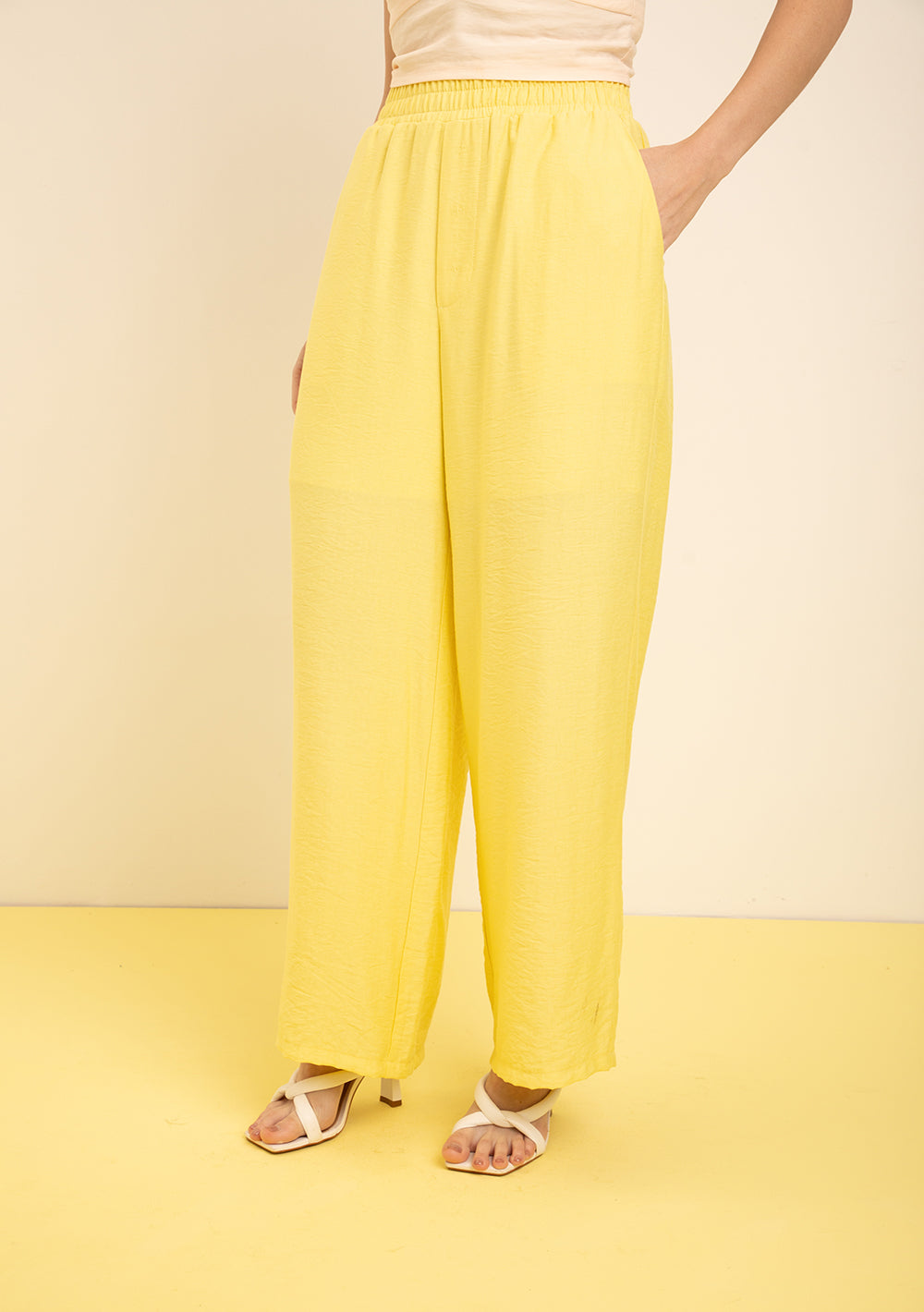 Pantalón Palazzo Tiro Alto