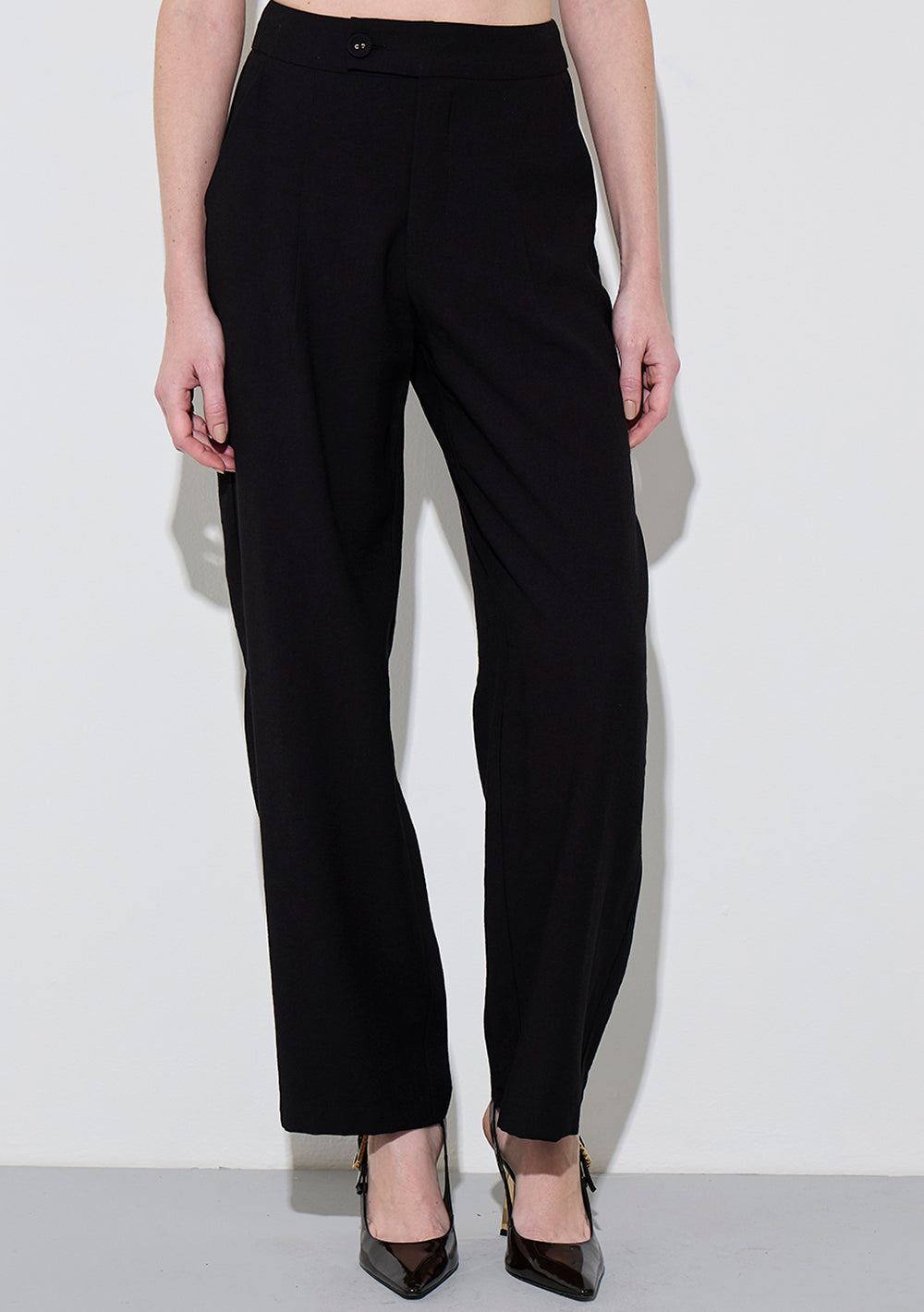 Pantalón Recto Tiro Alto