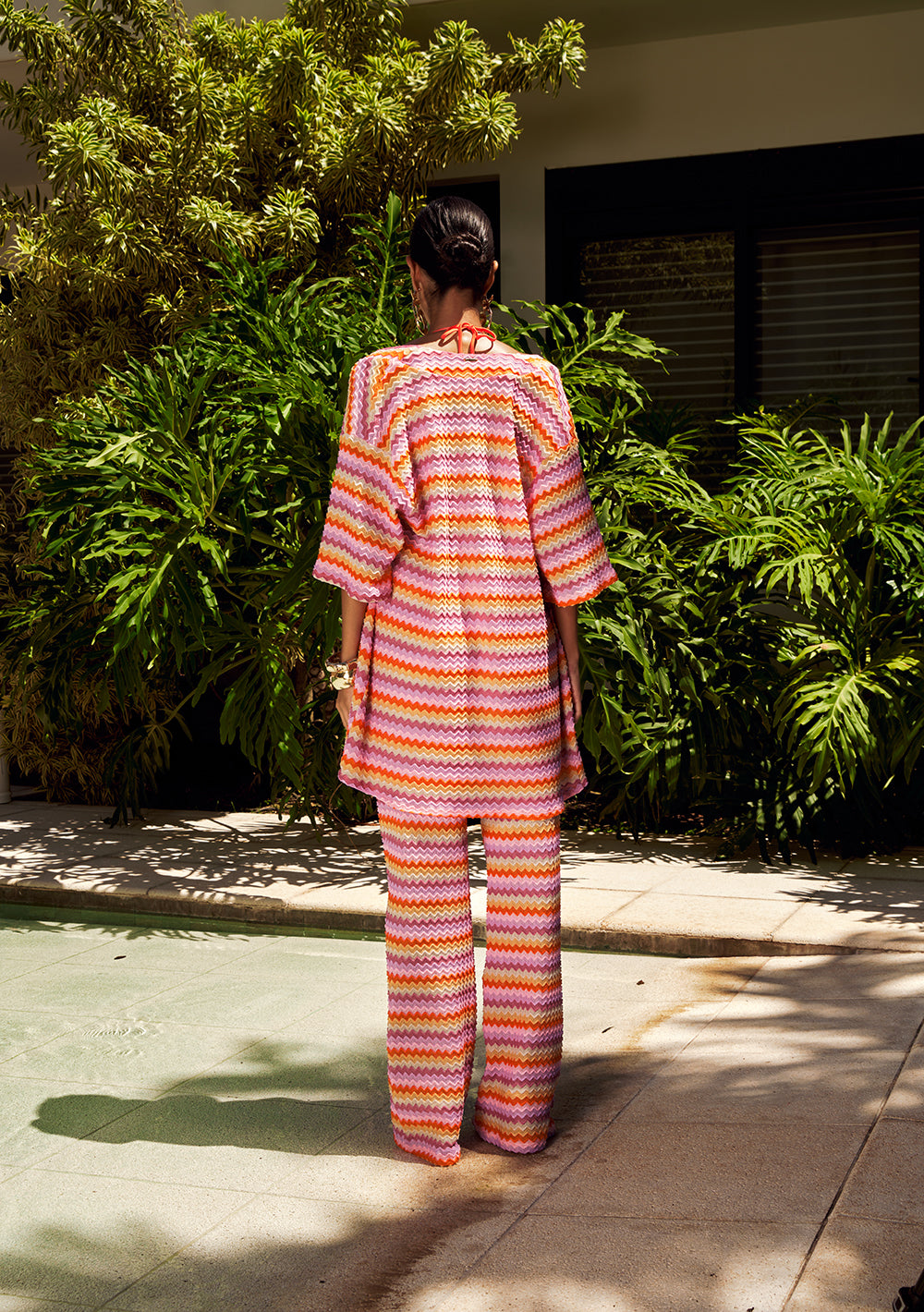 Kimono Suelto Mangas Cortas