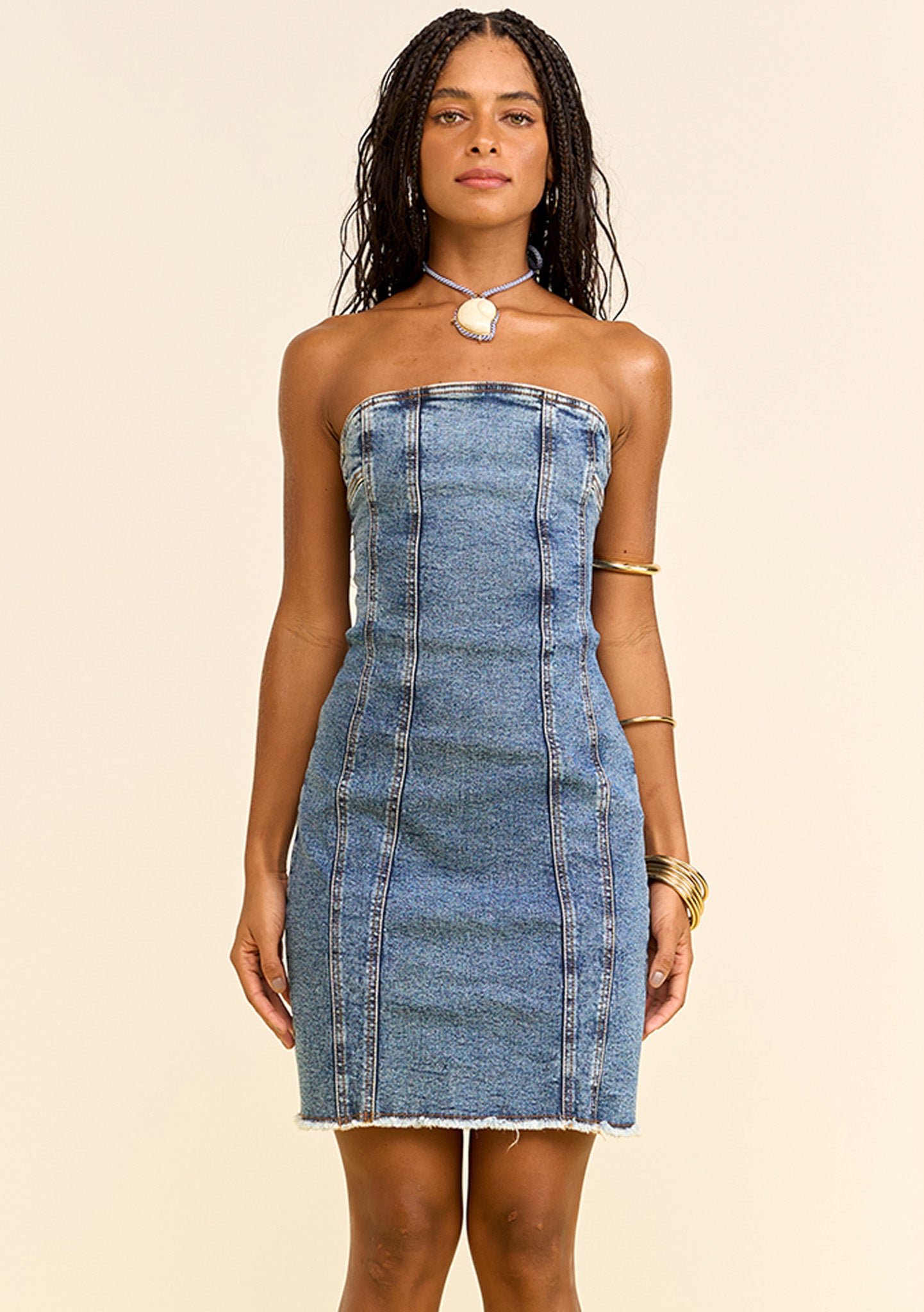 Vestido Ajustado Corto