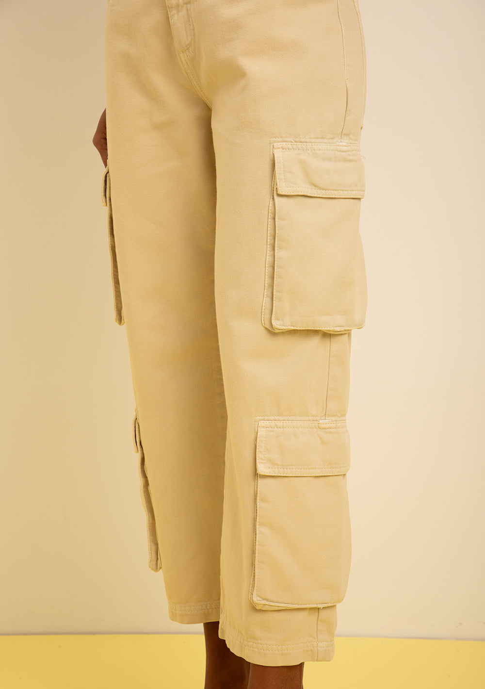 Pantalón Recto Tiro Medio