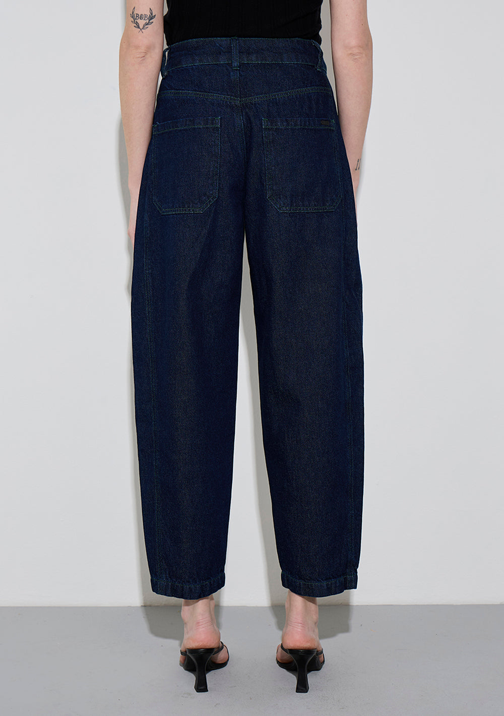Pantalón Jeans Mom Tiro Alto