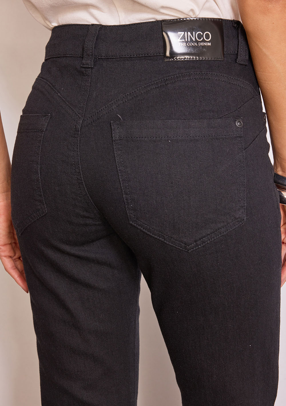 Jeans Flare Tiro Medio