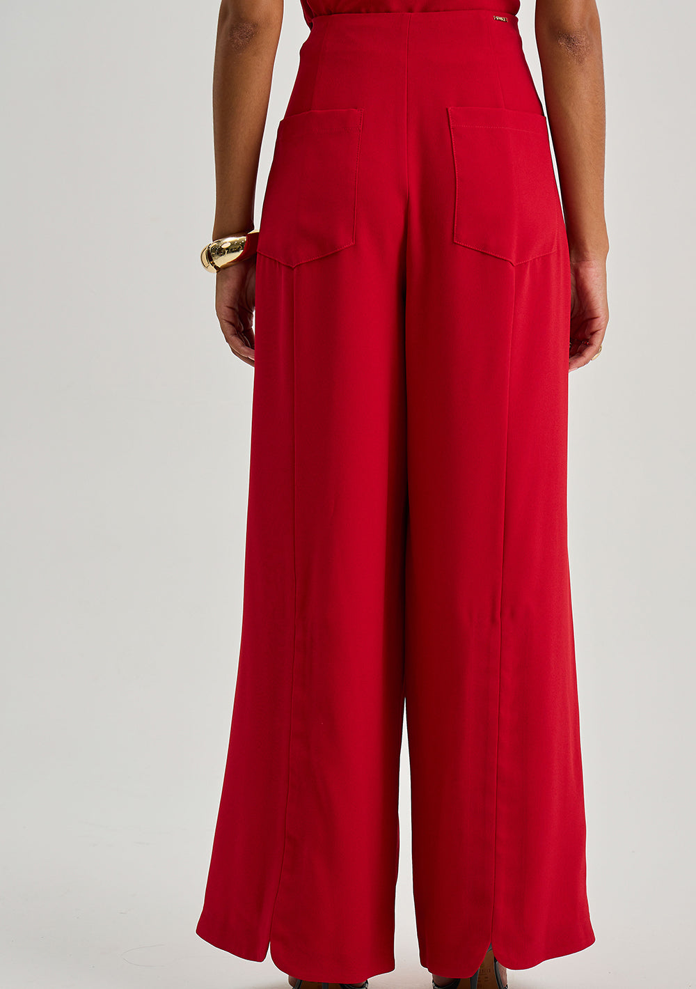 Pantalón Wide Tiro Alto