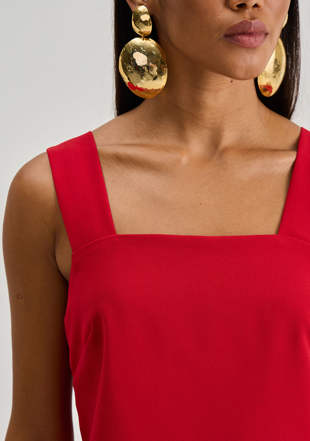 Camisilla Suelta Escote Cuadrado Cropped