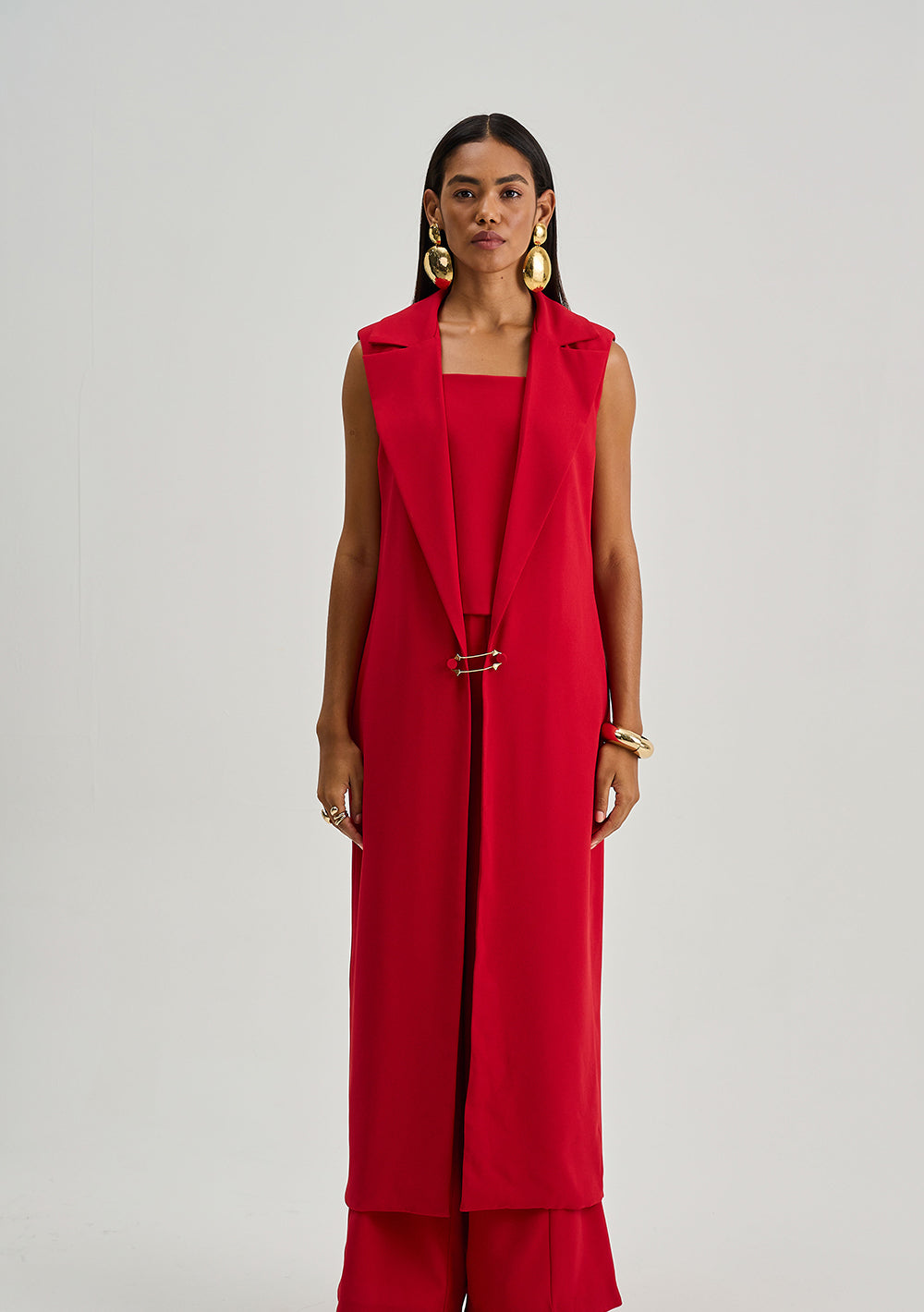 Chaleco Suelto Sin Mangas