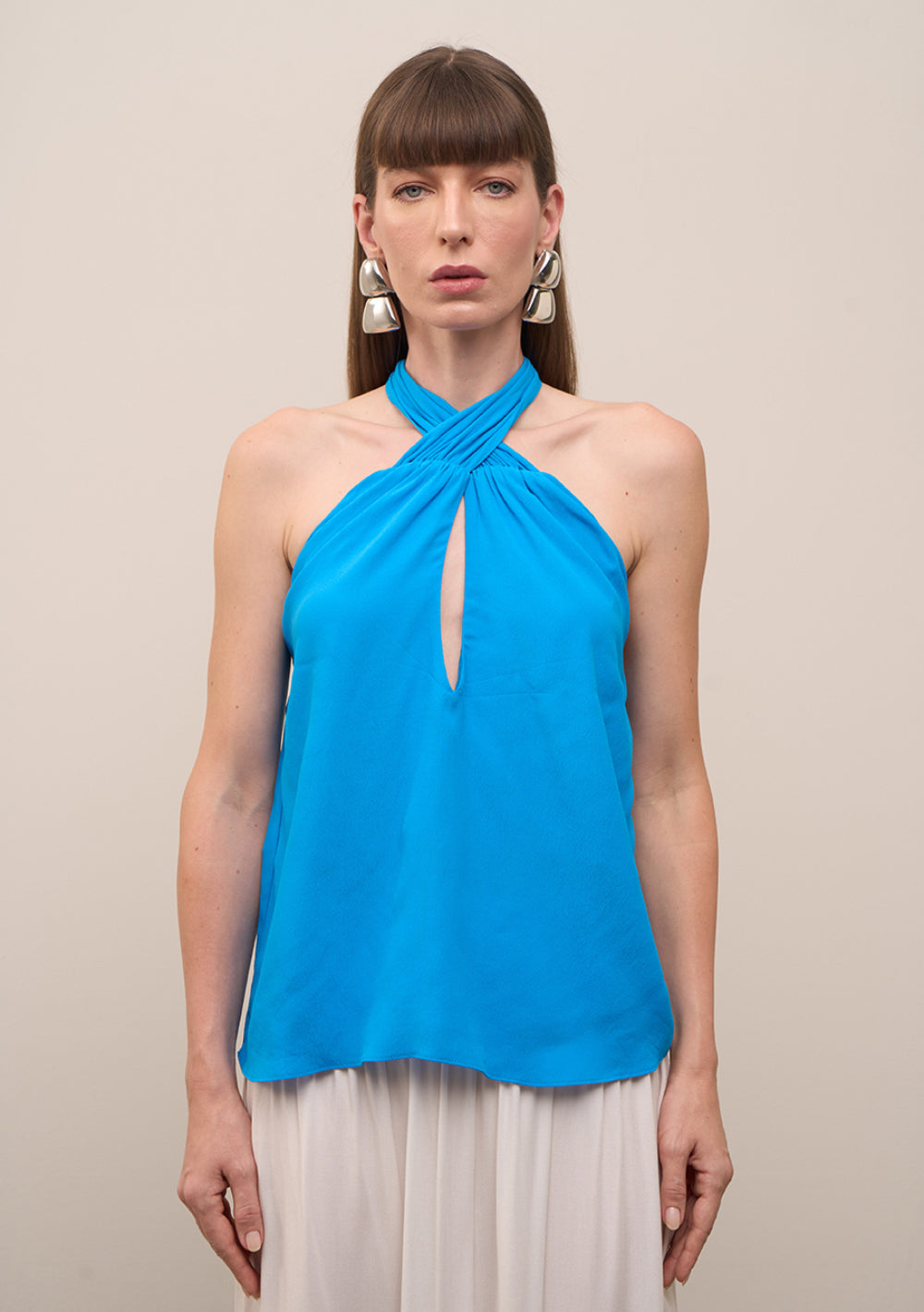 Camisilla Suelta Escote Cruzado