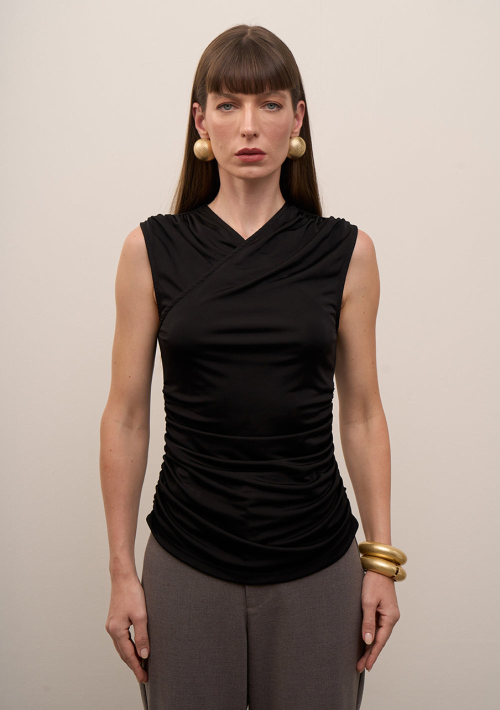 Camisilla Ajustada Escote En V