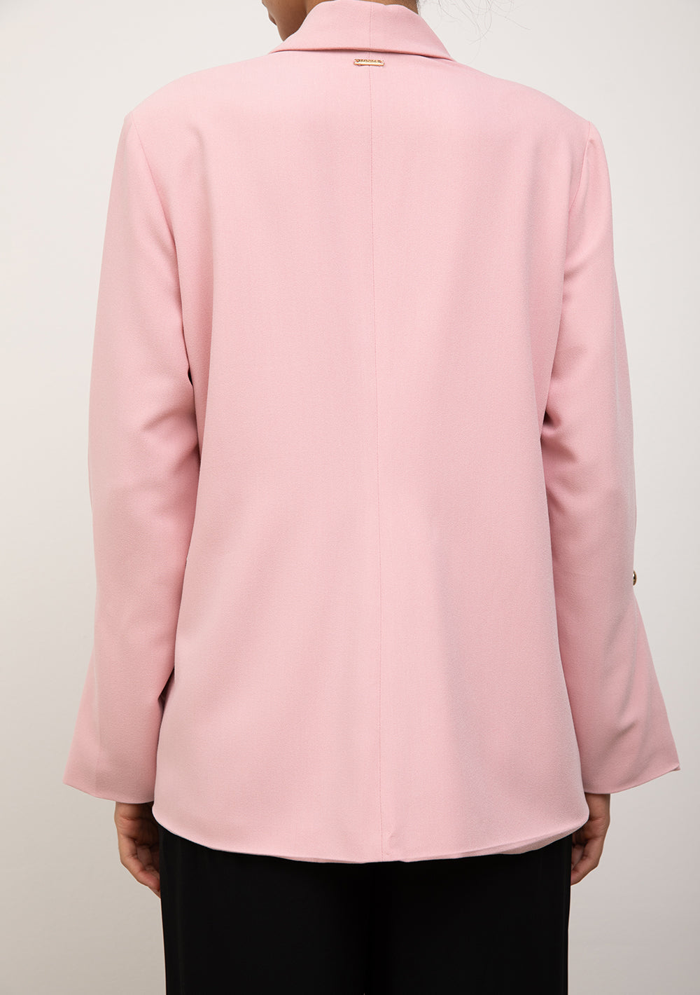 Blazer Ajustado Mangas Largas