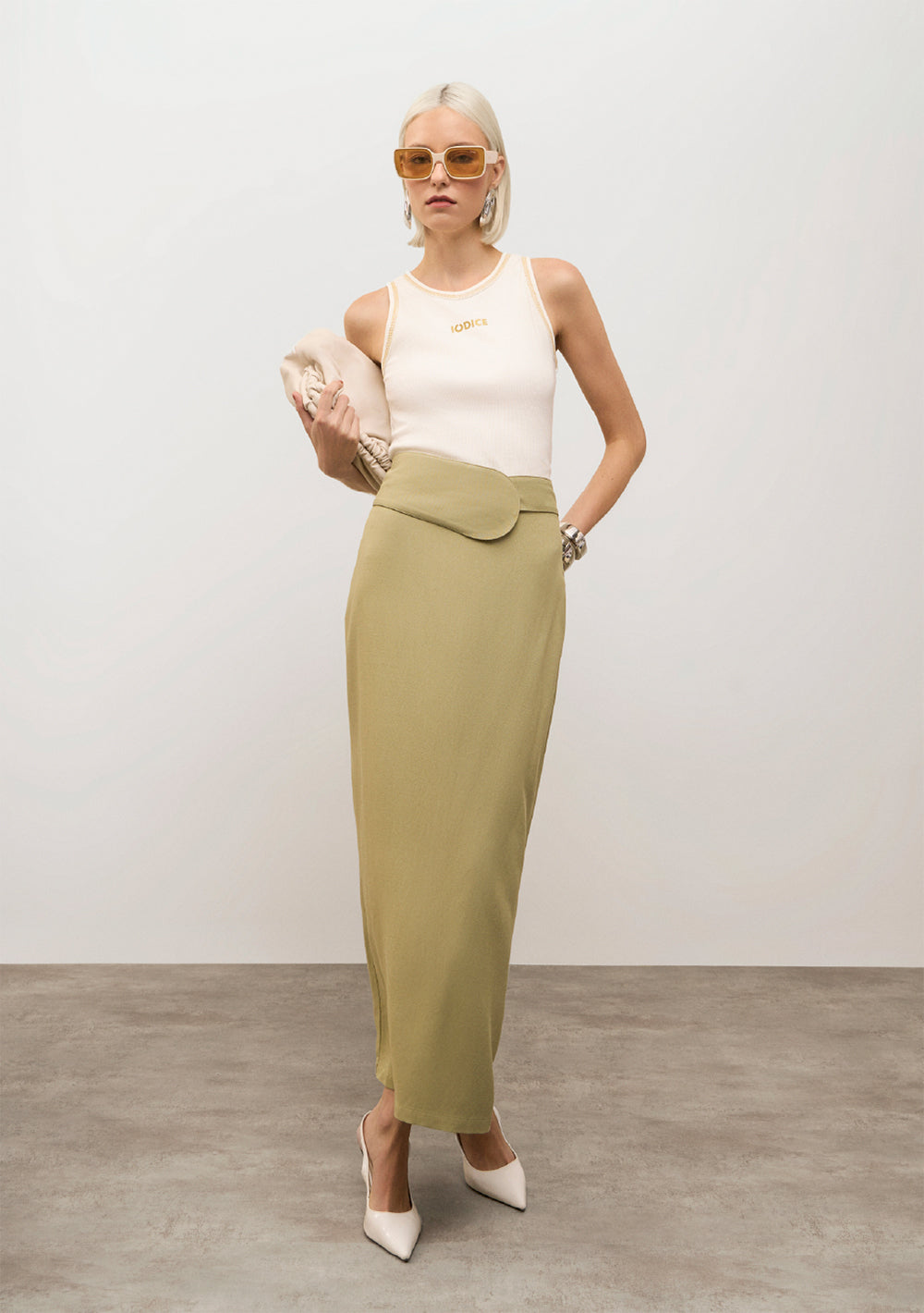 Camisilla Ajustada Escote Redondo