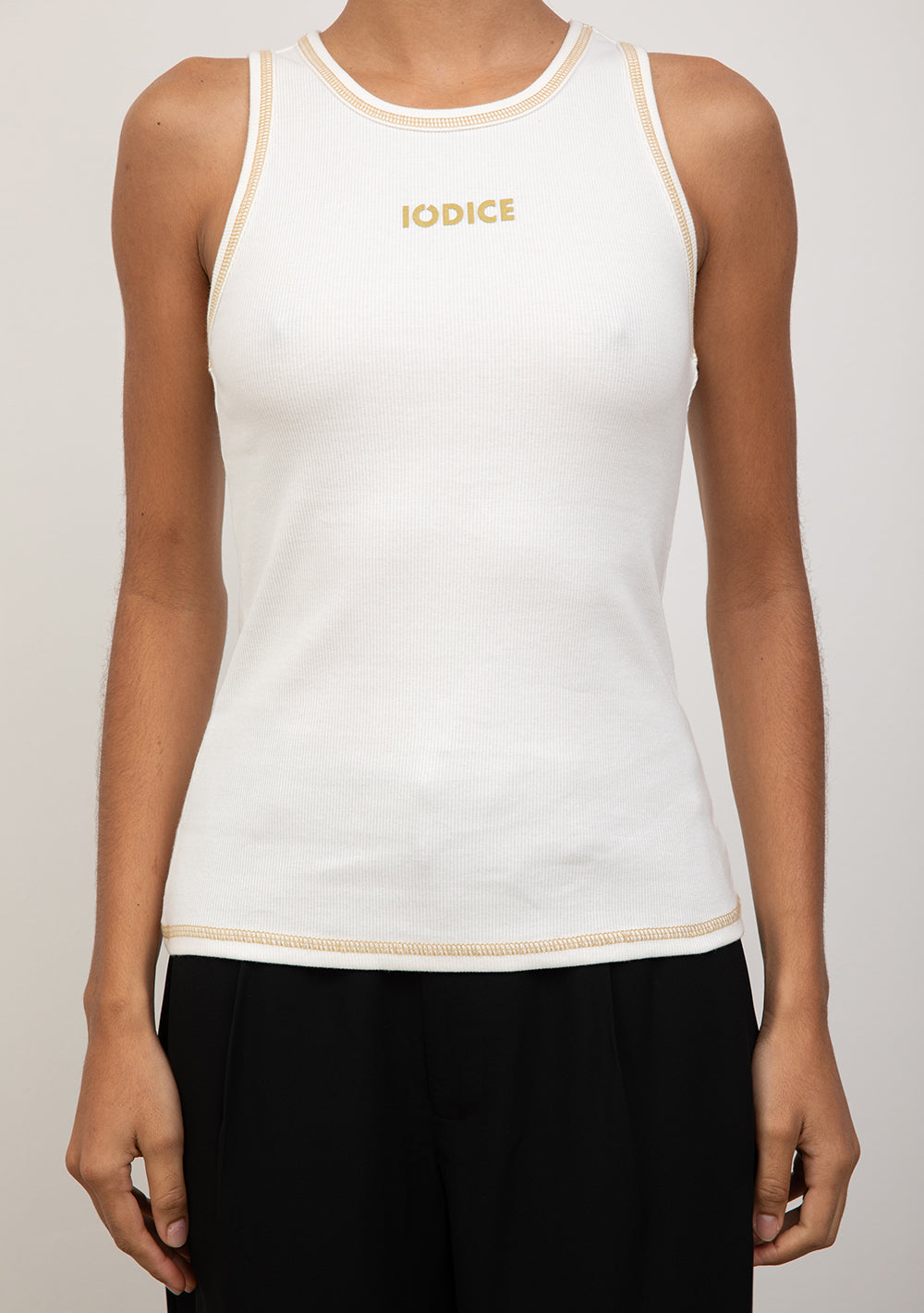 Camisilla Ajustada Escote Redondo