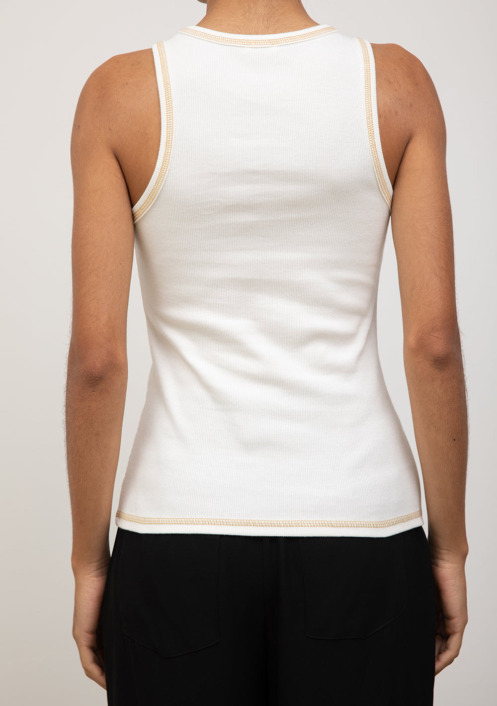 Camisilla Ajustada Escote Redondo