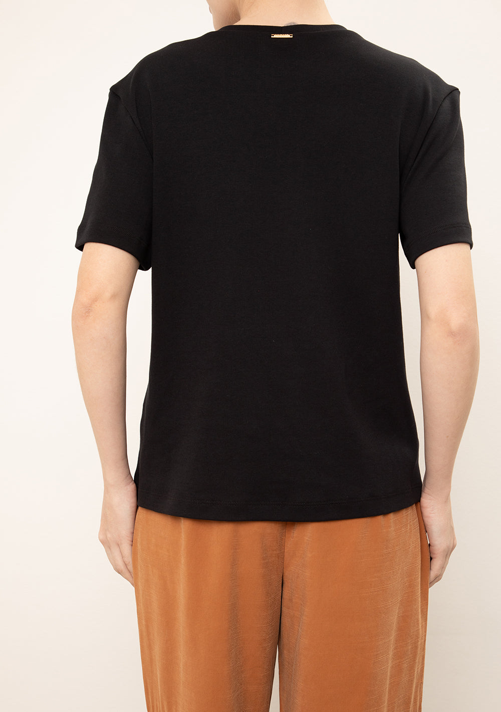 Camiseta Suelta Escote Redondo Mangas Cortas