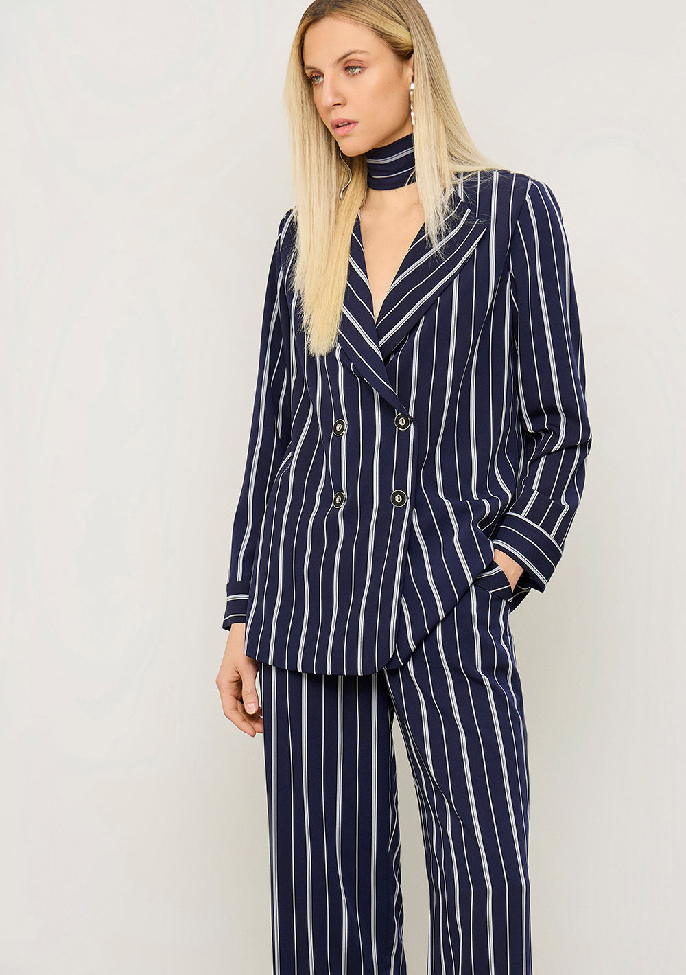 Blazer Suelto Mangas Largas