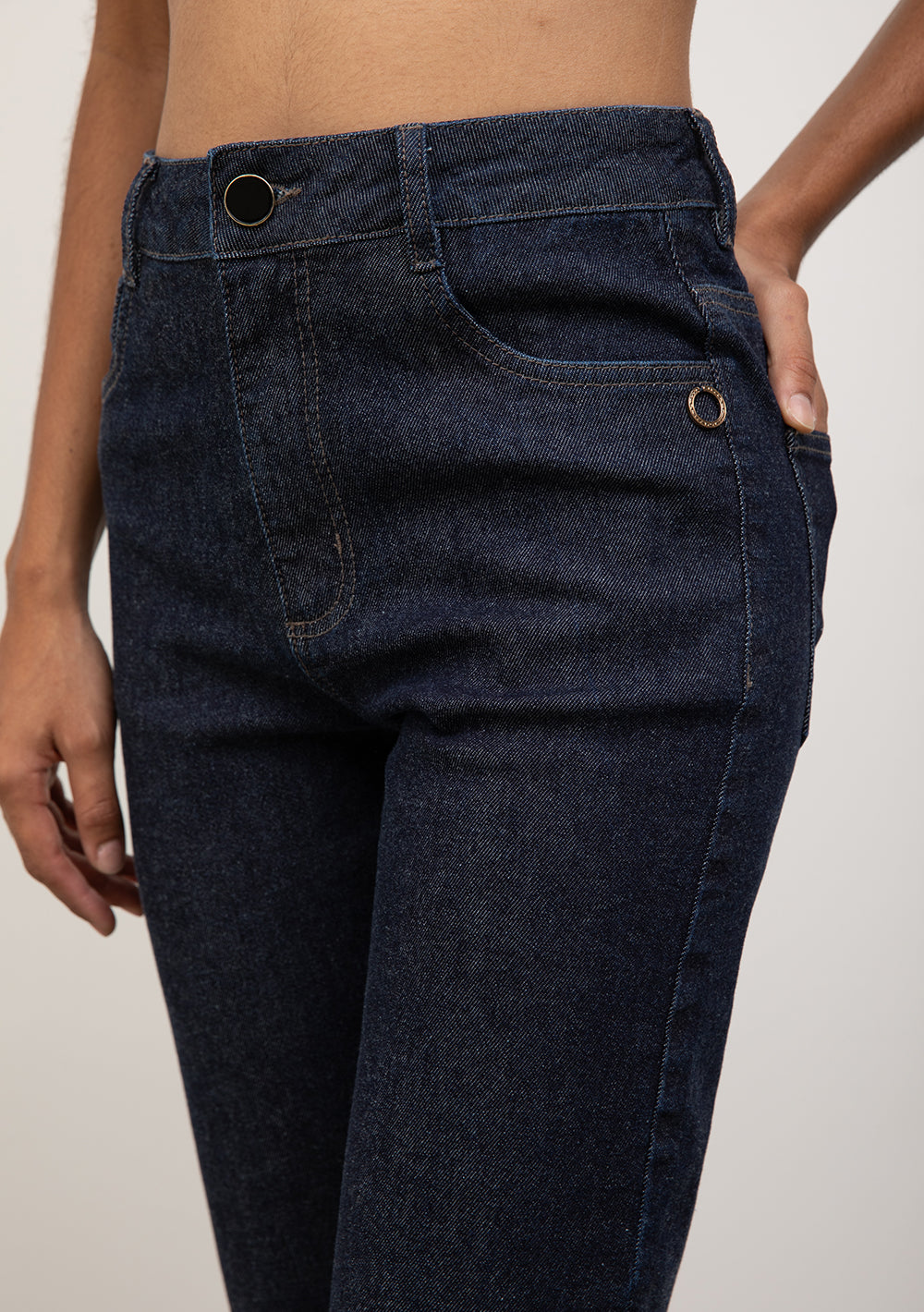 Pantalón Capri Tiro Alto