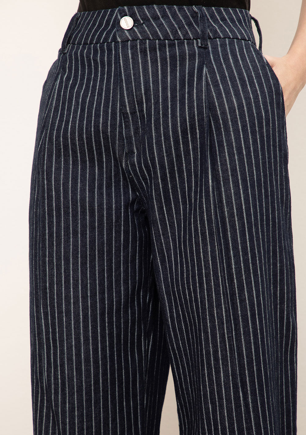 Pantalón Wide Tiro Medio