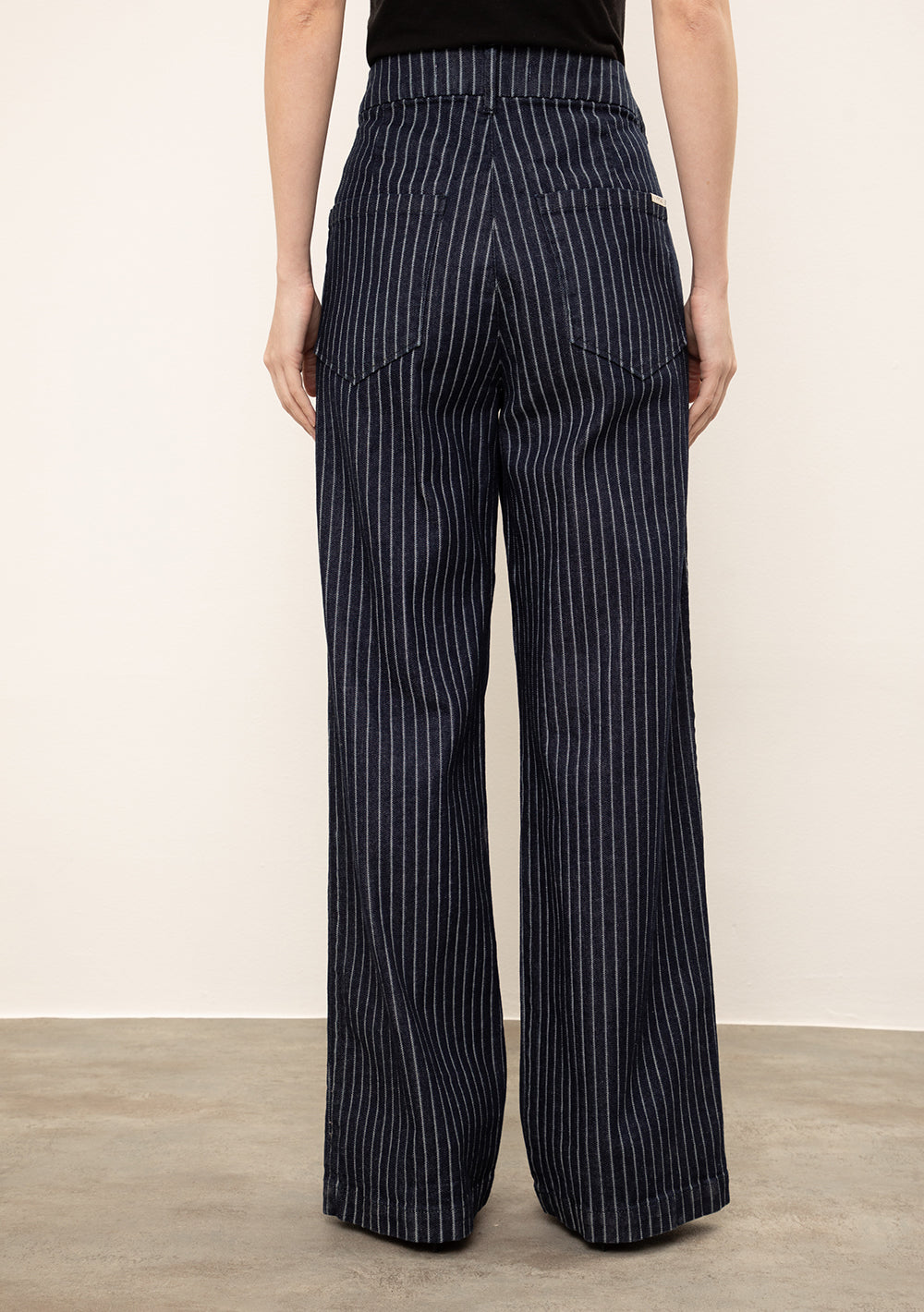 Pantalón Wide Tiro Medio