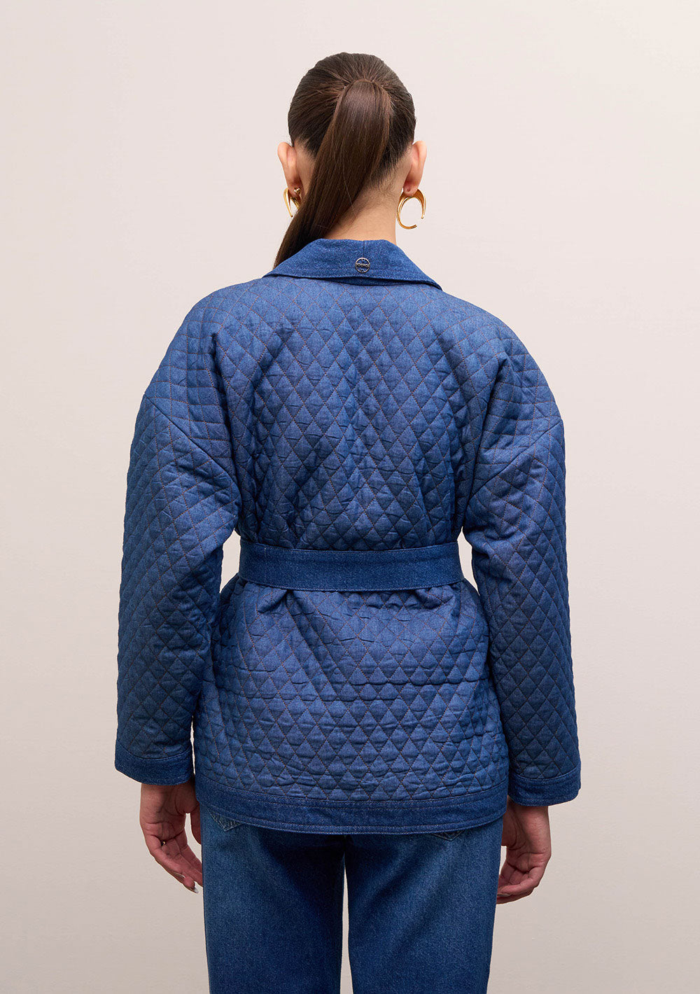 Chaqueta Suelta Mangas Largas