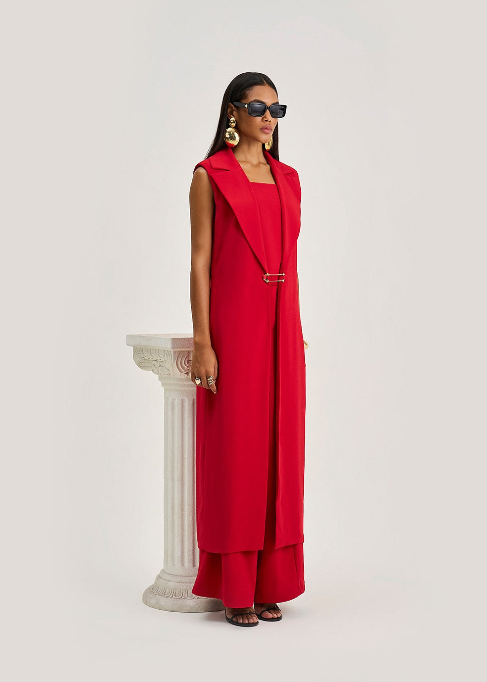 Chaleco Suelto Sin Mangas