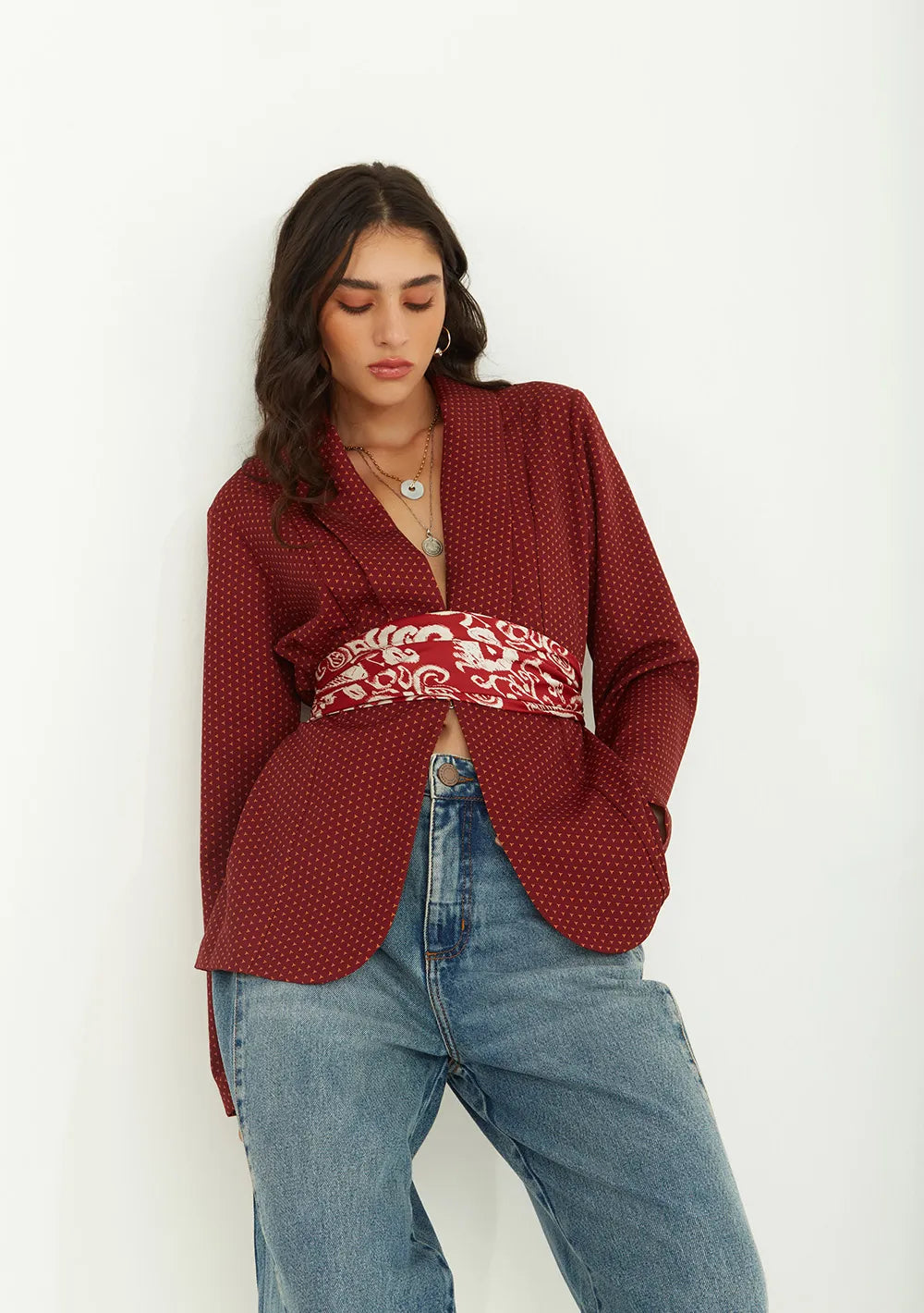 Blazer Oversized Mangas Largas