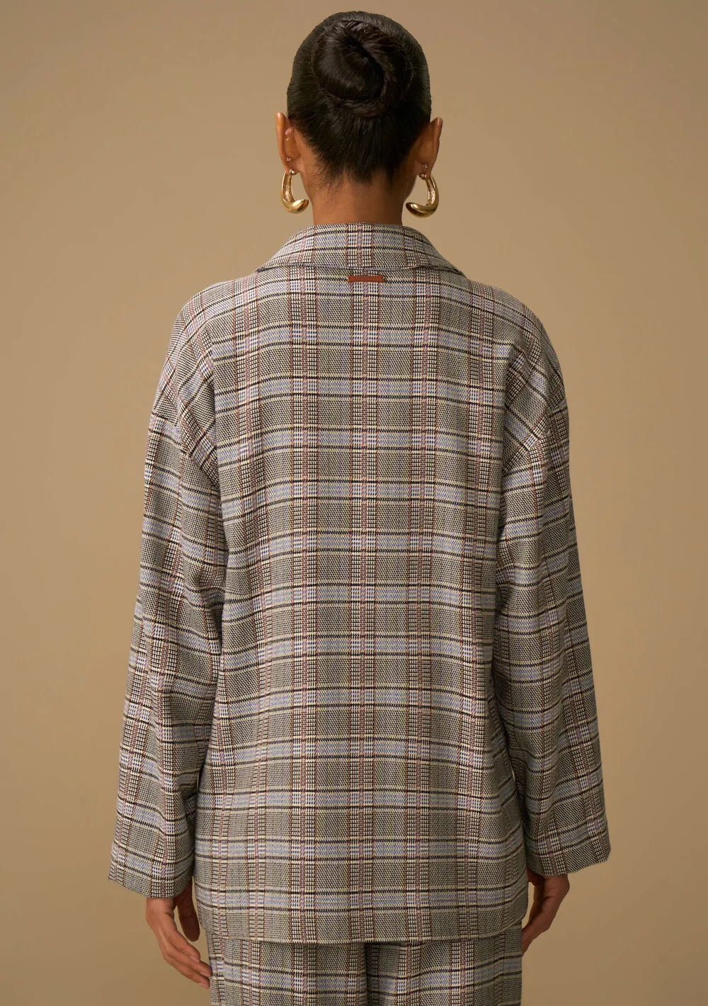 Blazer Suelto Mangas Largas