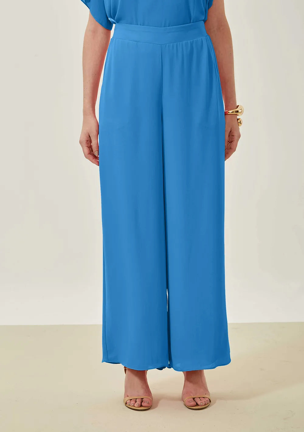 Pantalón Pantalona Tiro Alto