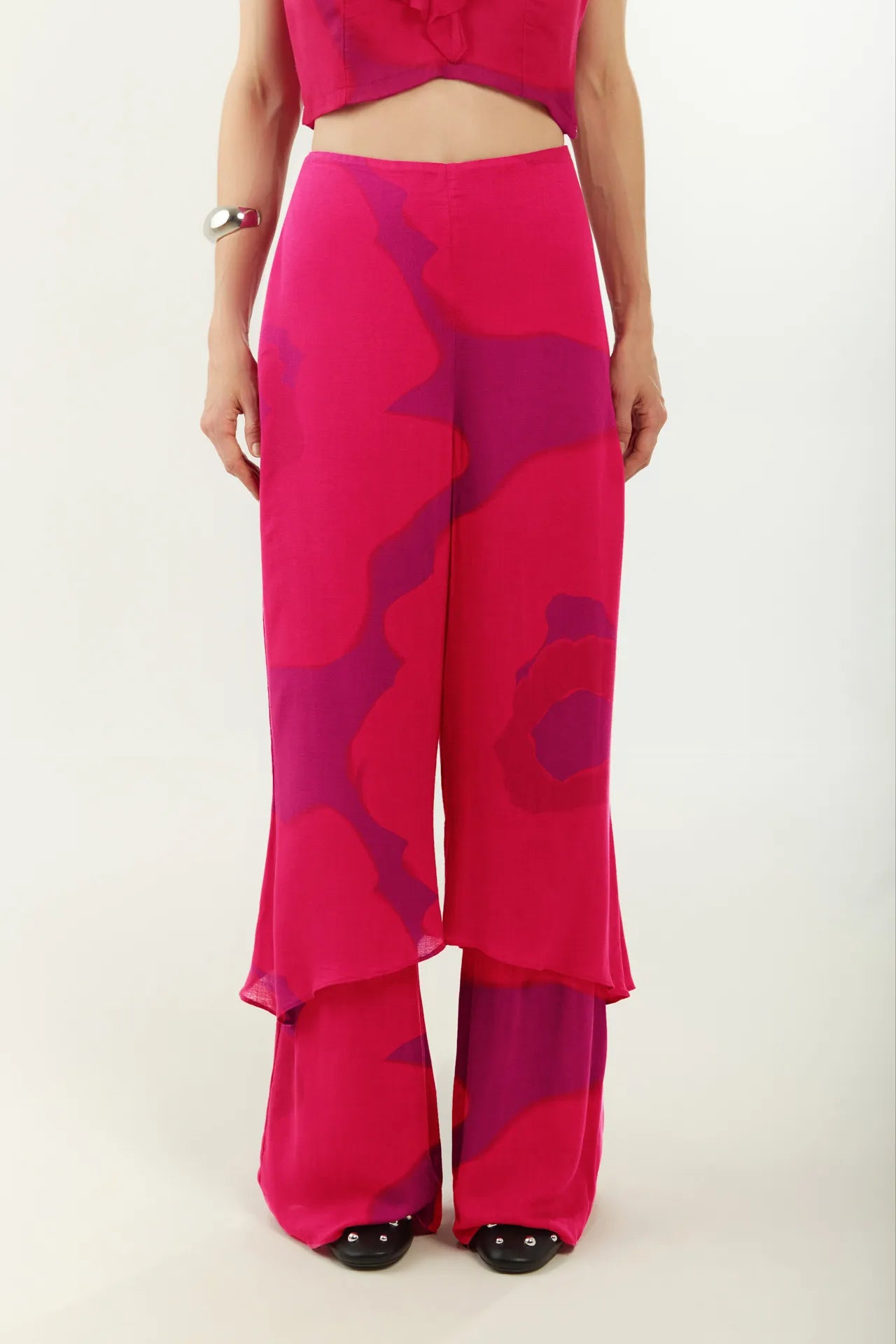 Pantalón Palazzo Tiro Alto