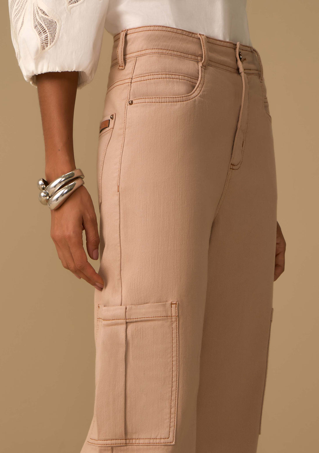 Jeans Recto Tiro Alto