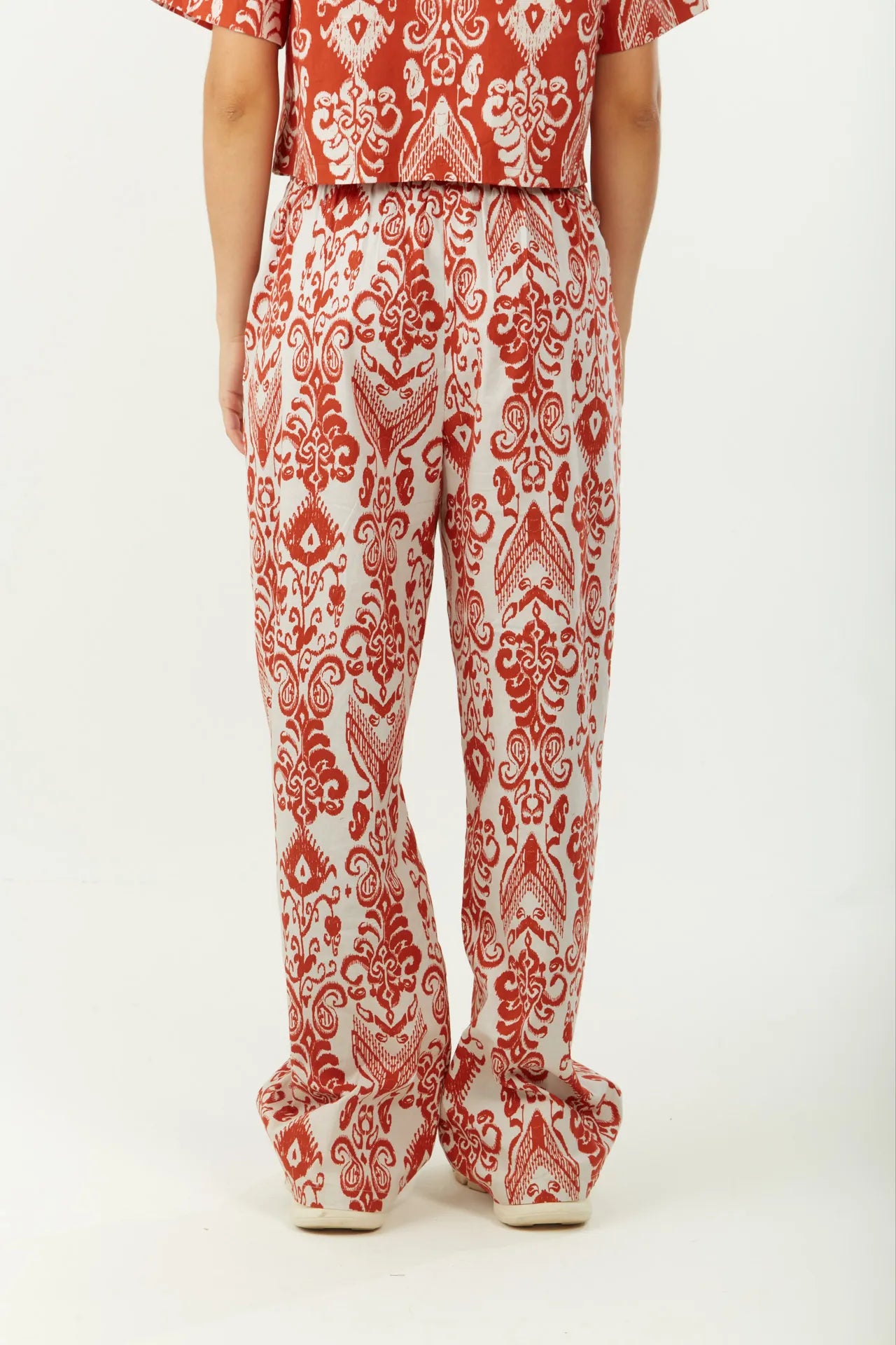 Pantalón Recto Tiro Alto