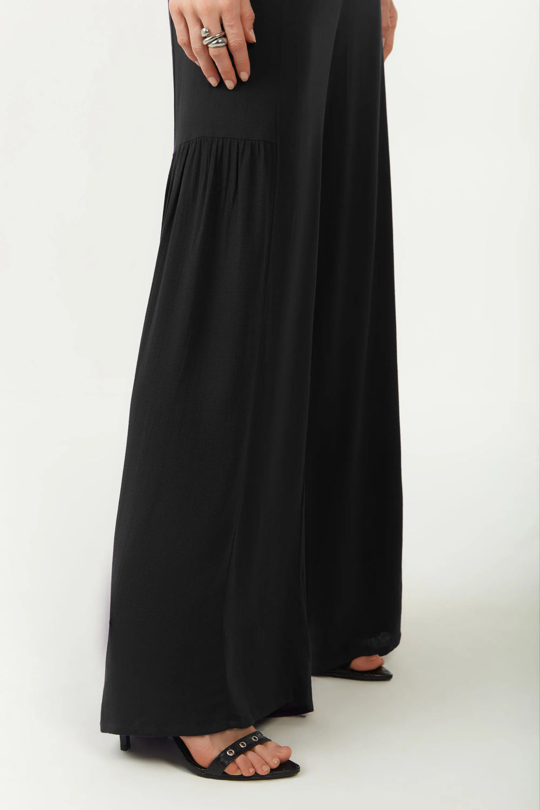 Pantalón Recto Tiro Alto