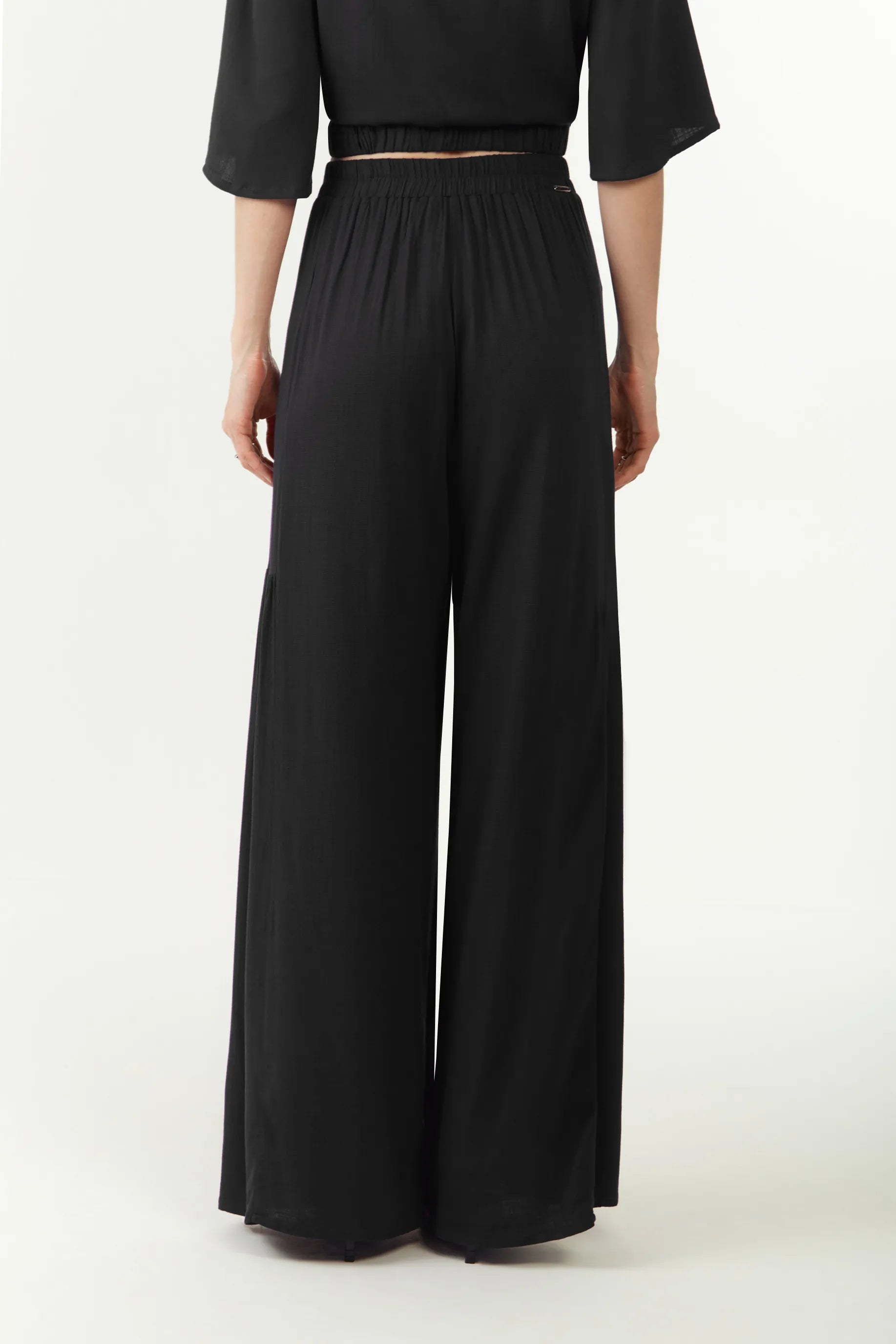 Pantalón Recto Tiro Alto