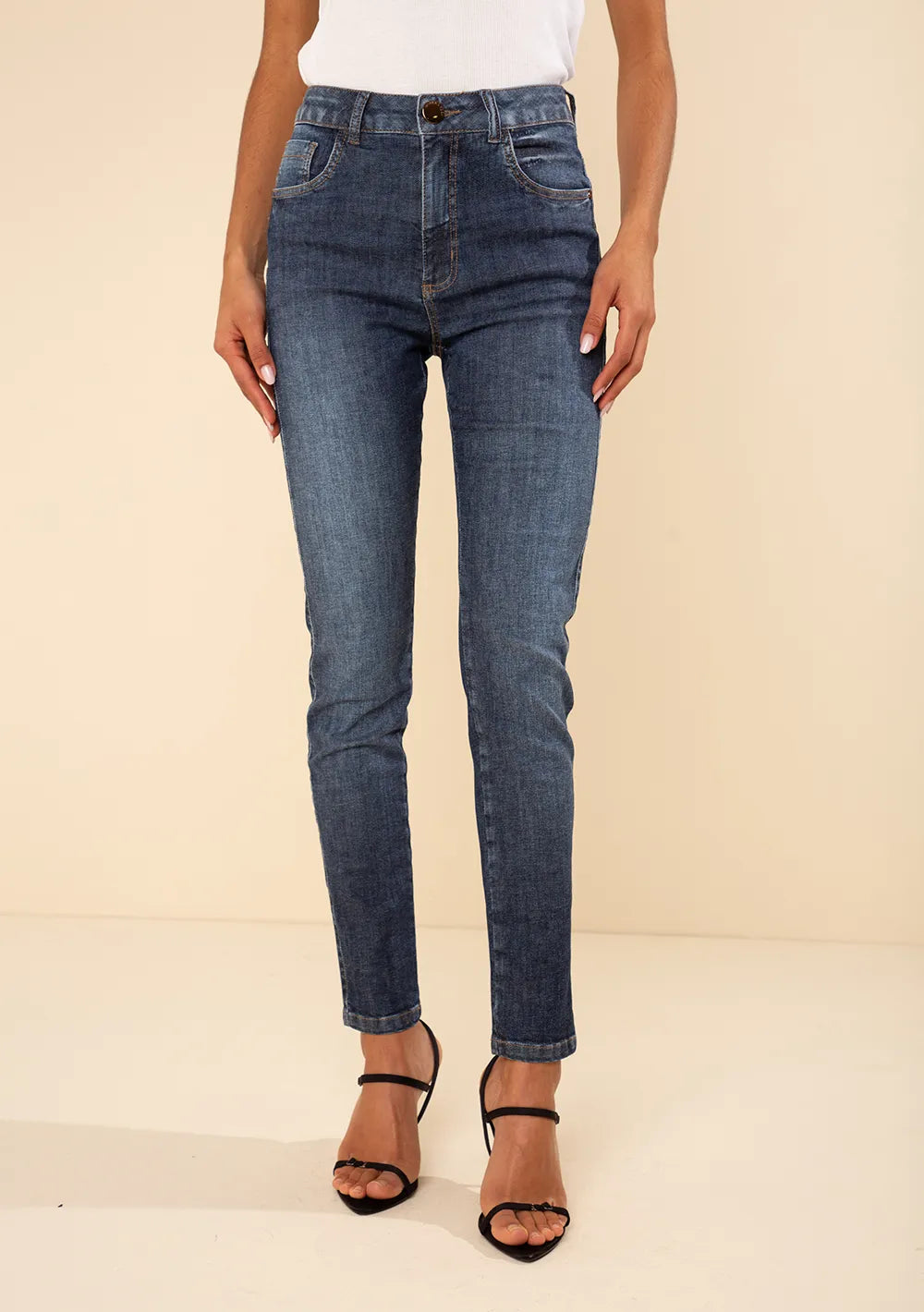 Pantalón Skinny Tiro Alto
