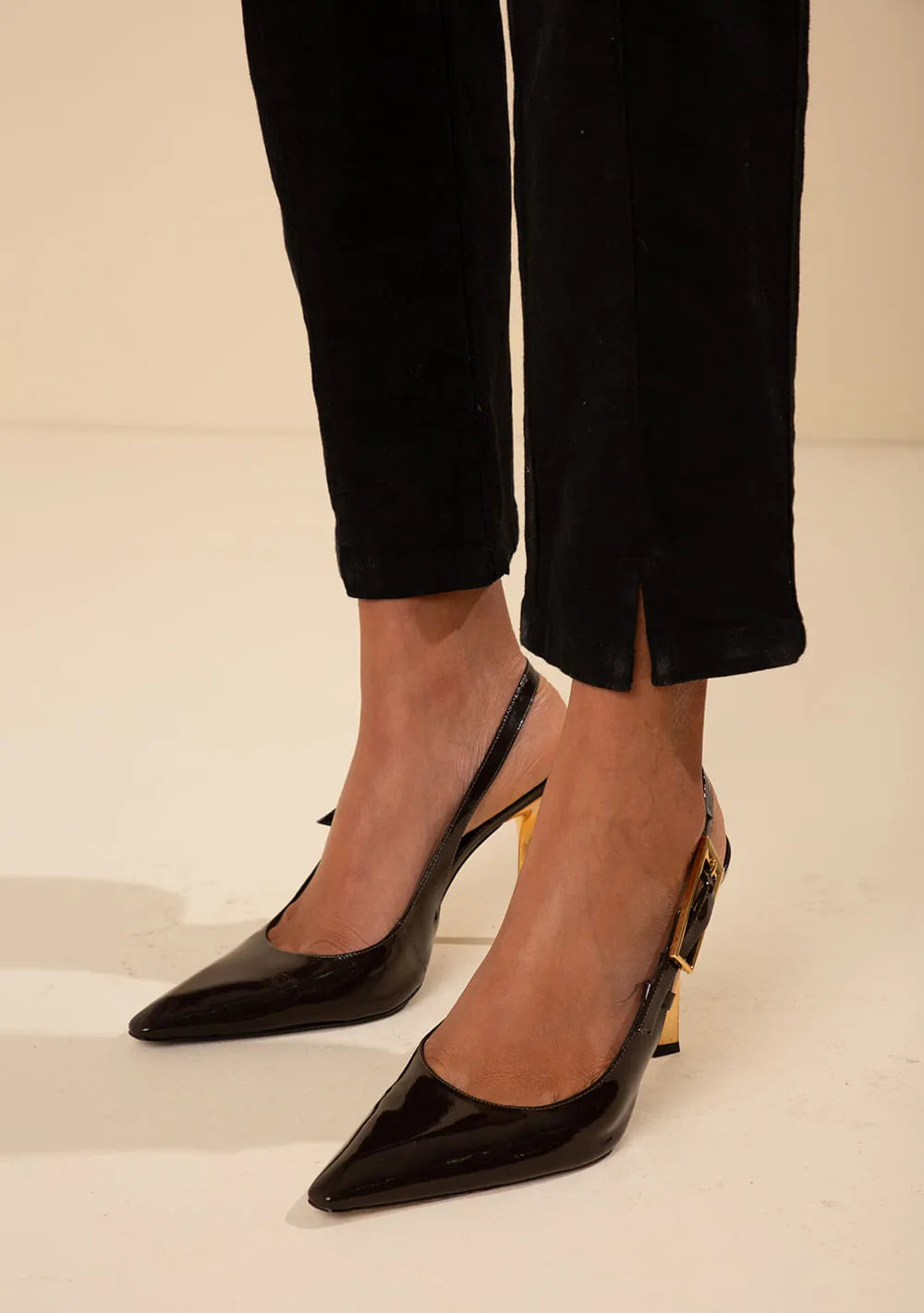 Pantalón Skinny Tiro Medio