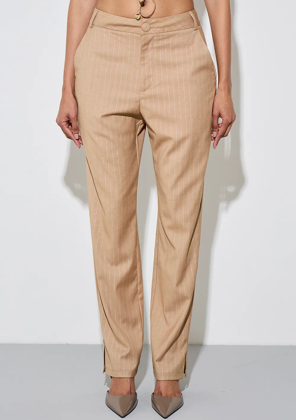 Pantalón Slim Tiro Alto