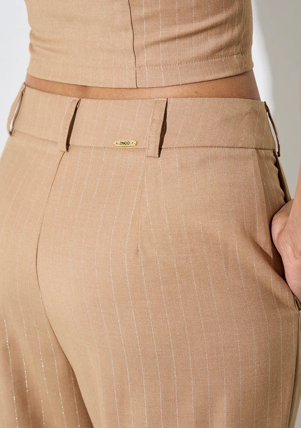Pantalón Slim Tiro Alto