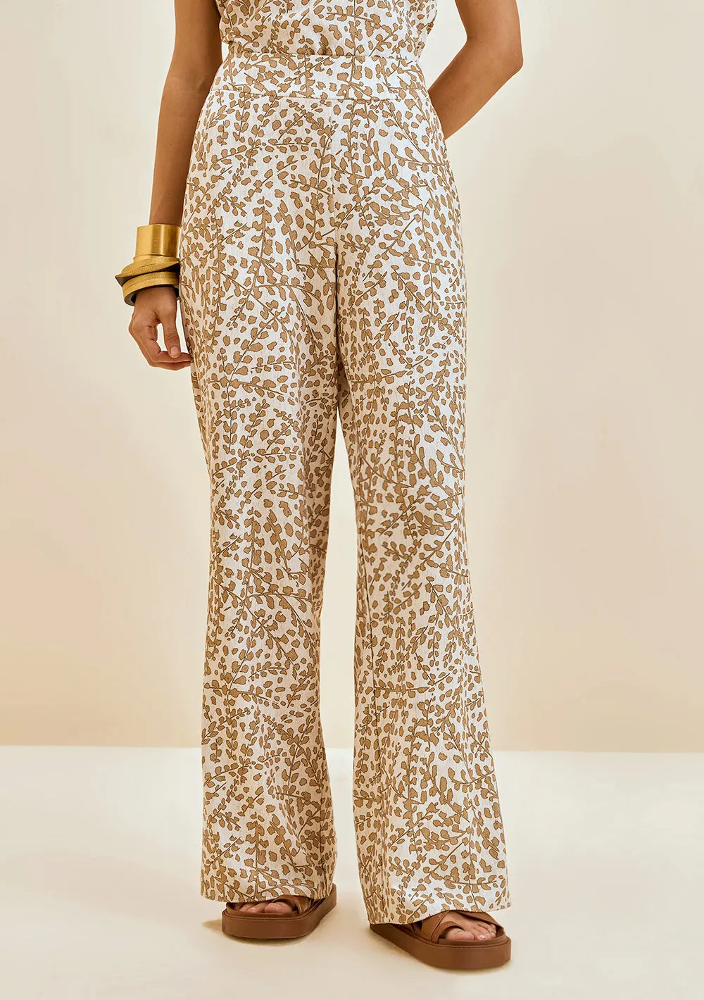 Pantalón Wide Tiro Alto