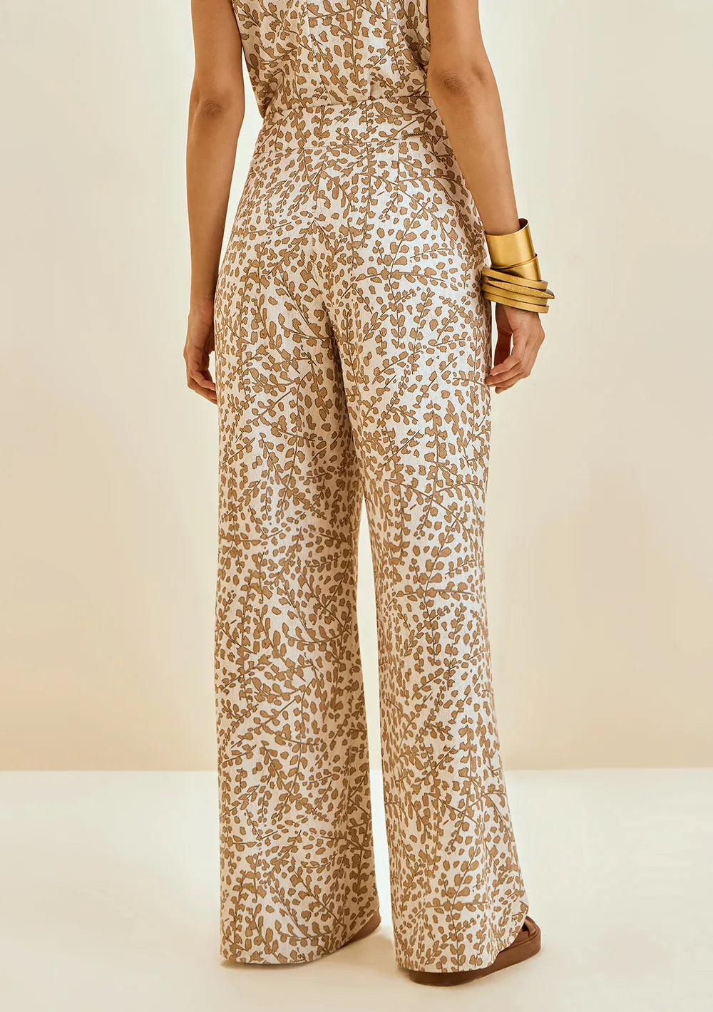 Pantalón Wide Tiro Alto