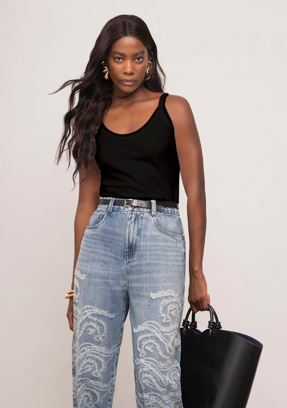 Camisilla Ajustada Escote Redondo