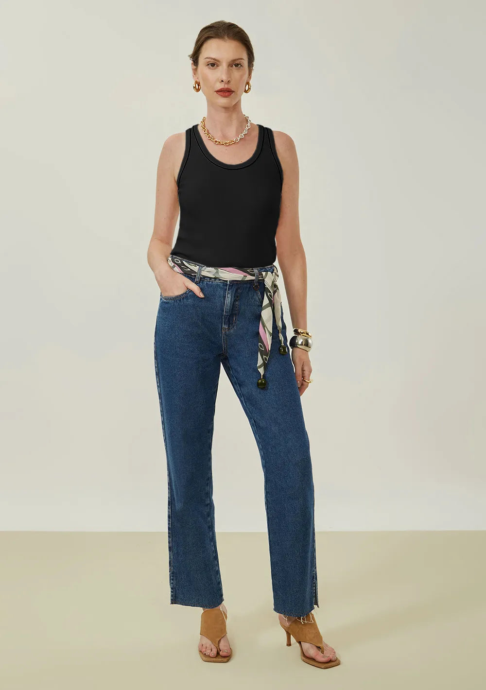Camisilla Al Cuerpo Escote Redondo