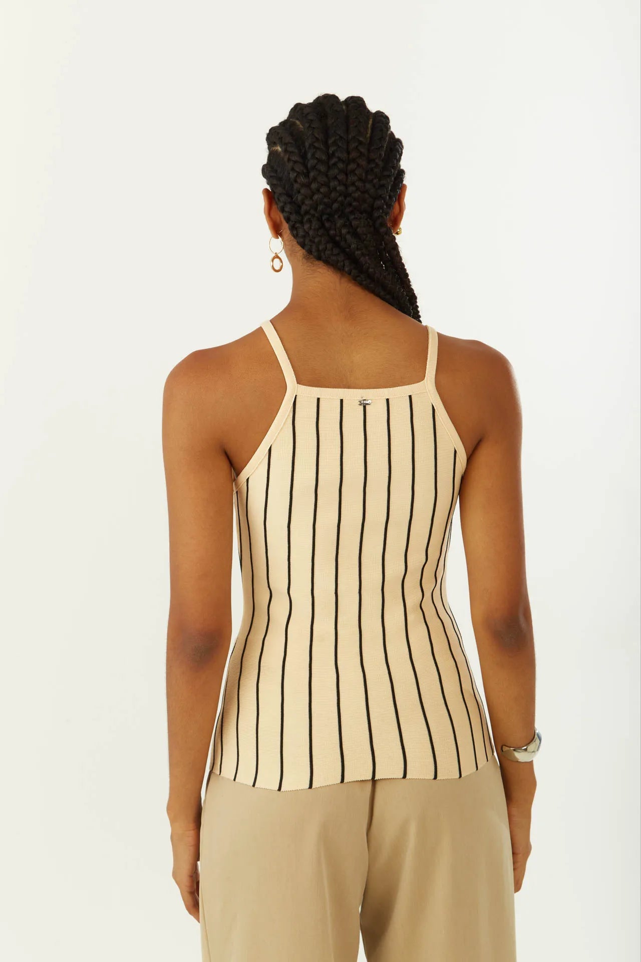 Camisilla Ajustada Escote Cuadrado